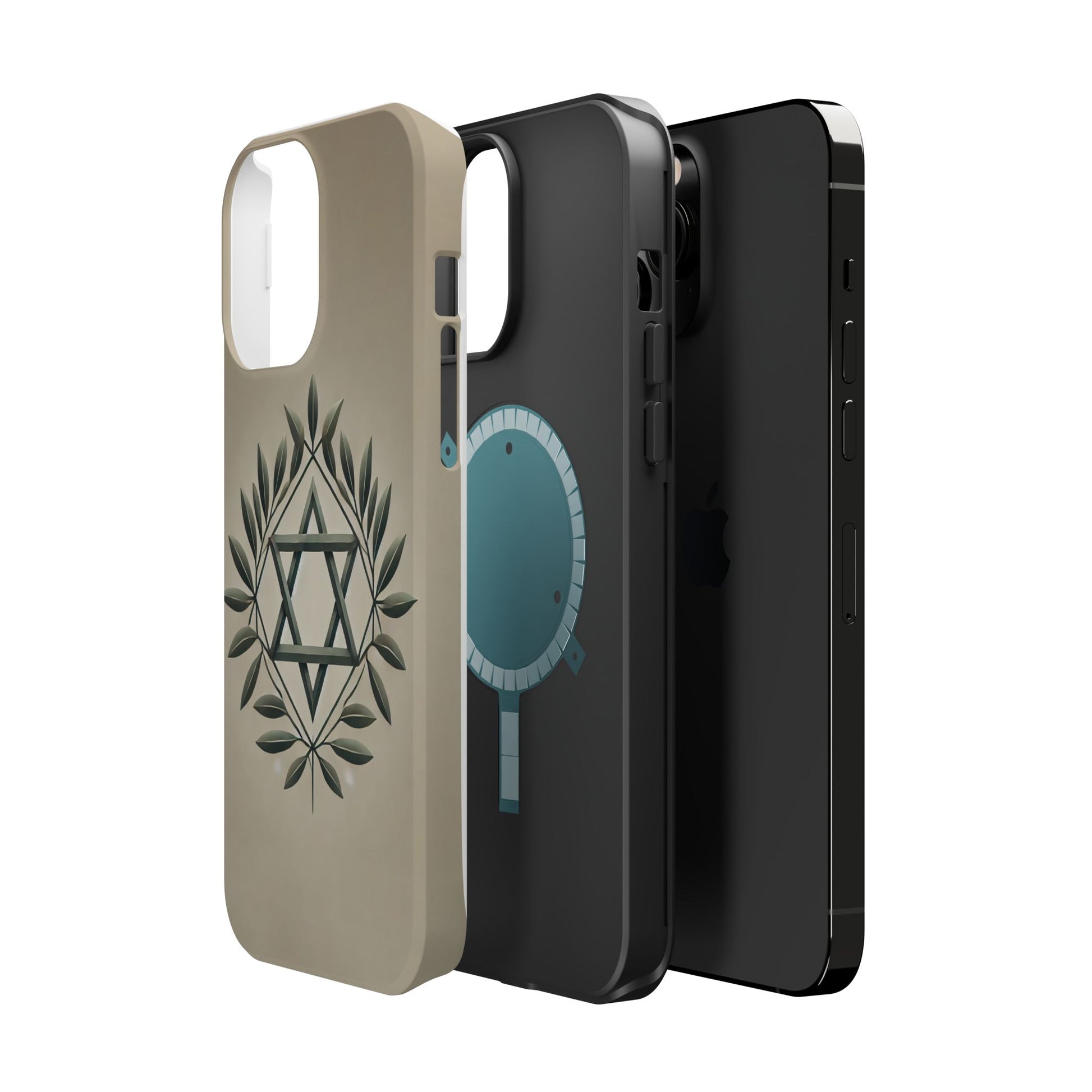 Olive and Star of David Magnetic Tough Cases - American Zionist