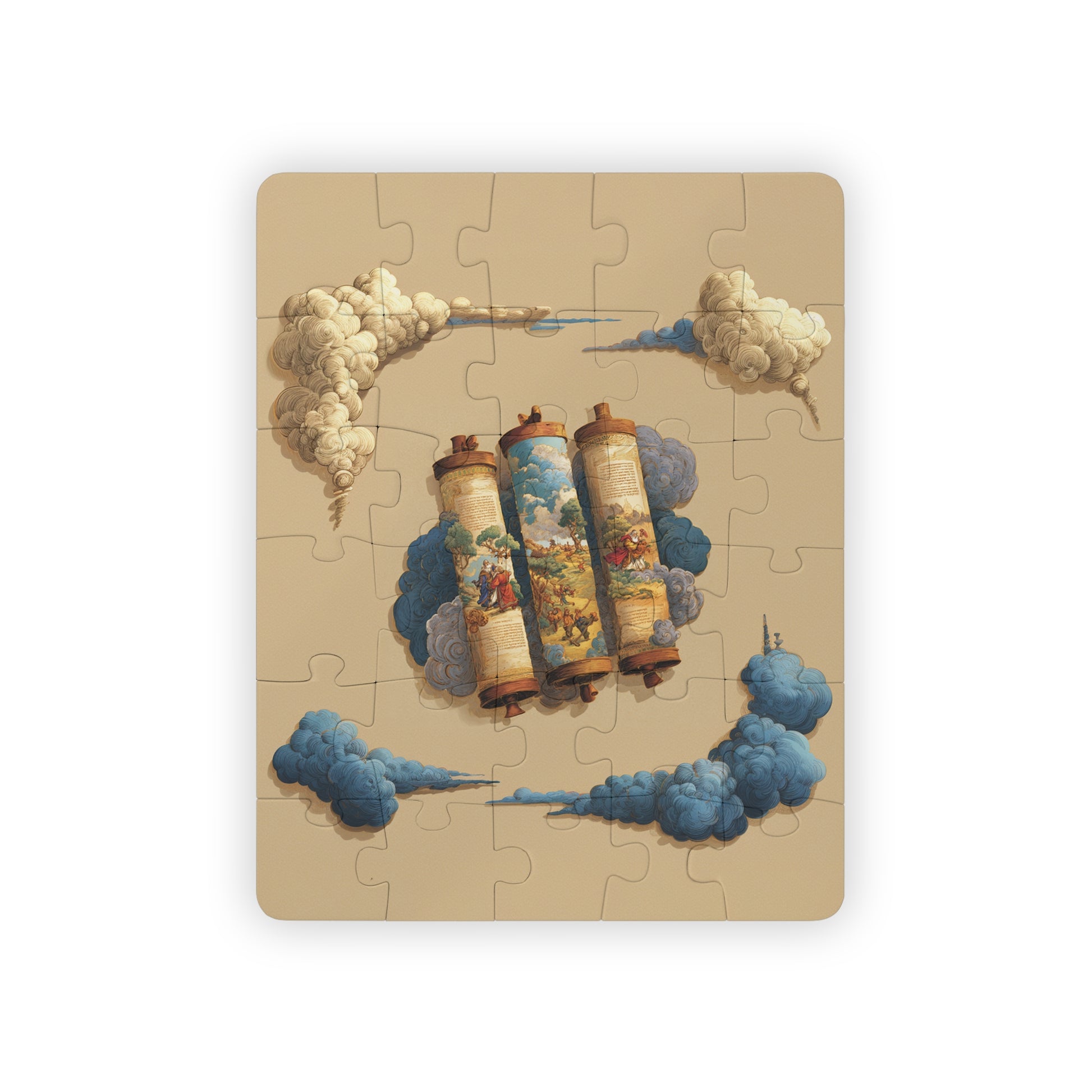 Cloudy Scroll of Moses Kids' Puzzle, 30 - Piece - American Zionist