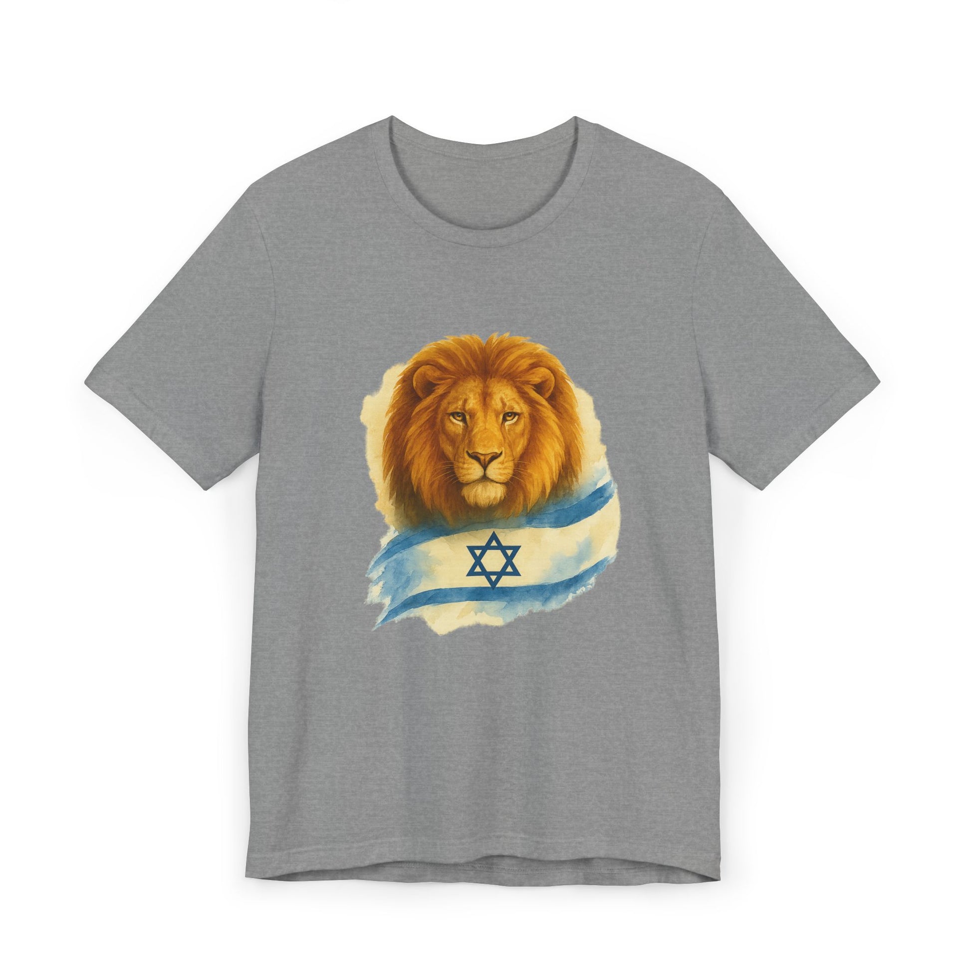 Lion Of Israel Unisex Jersey T-Shirt - American Zionist