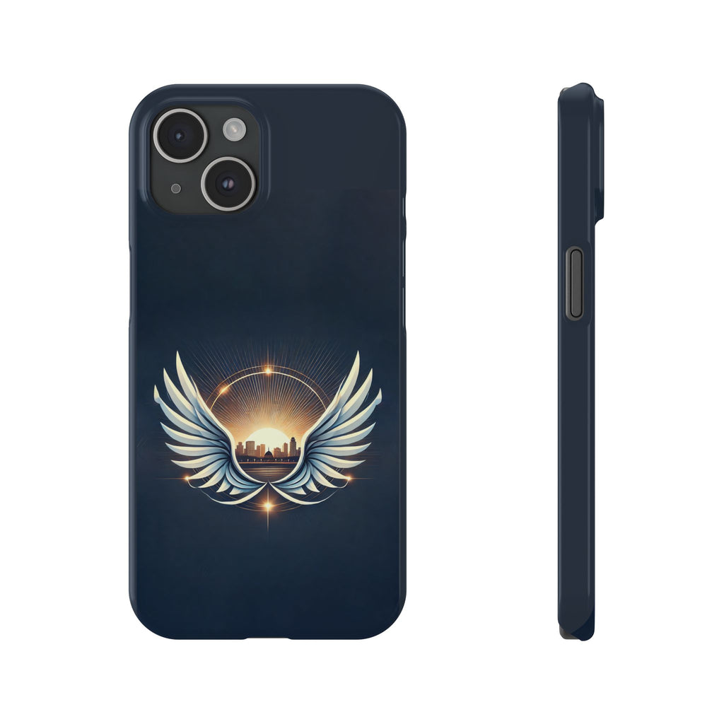 Sunrise Wings Slim Phone Cases - American Zionist
