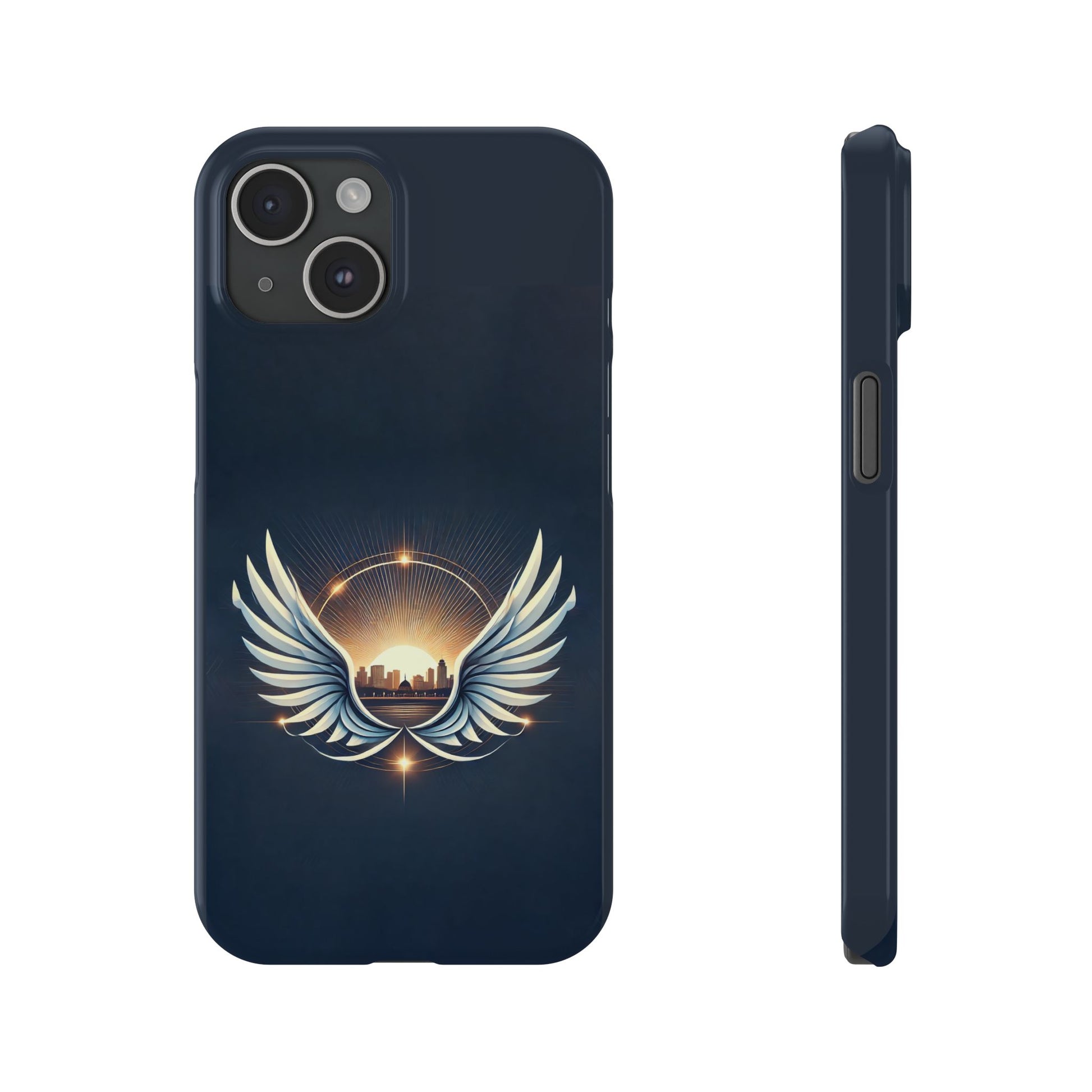 Sunrise Wings Slim Phone Cases - American Zionist