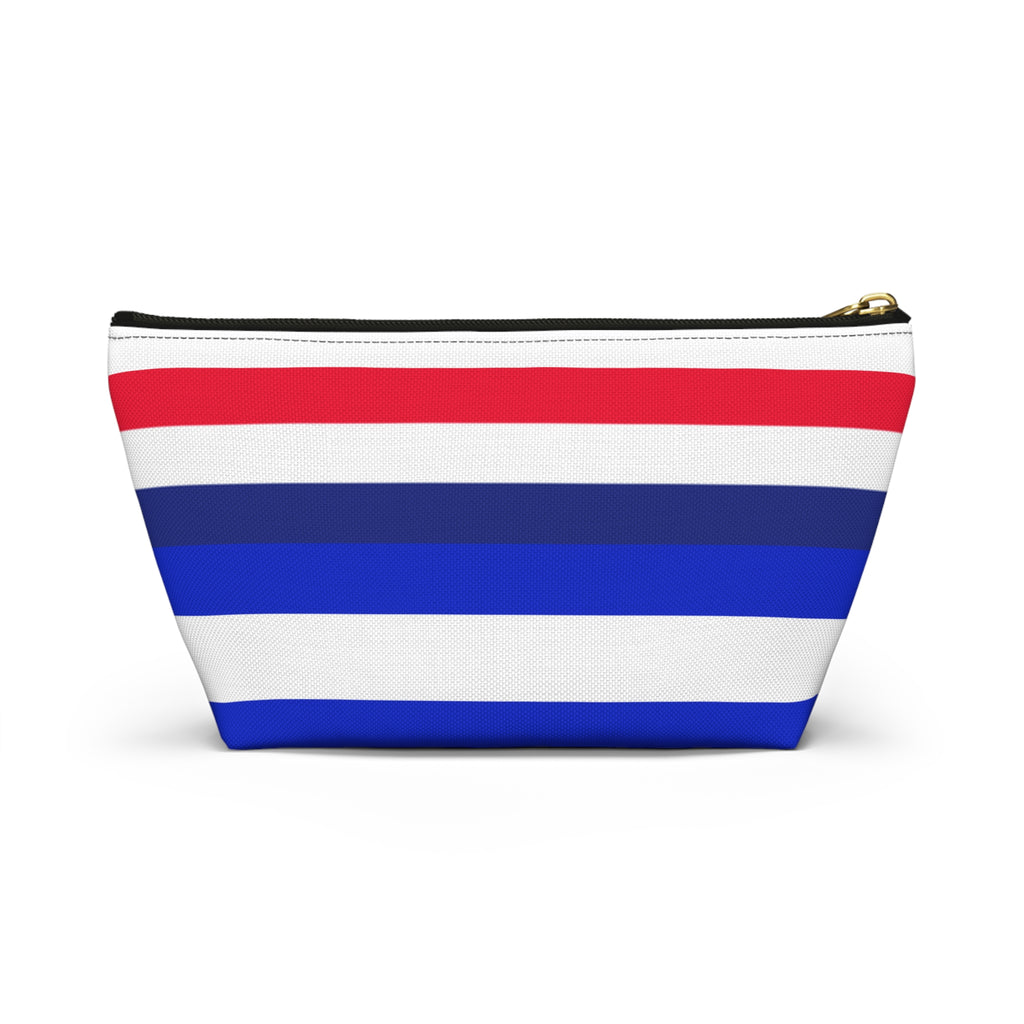 Two Flags. One Heart Accessory Pouch w T - bottom - American Zionist