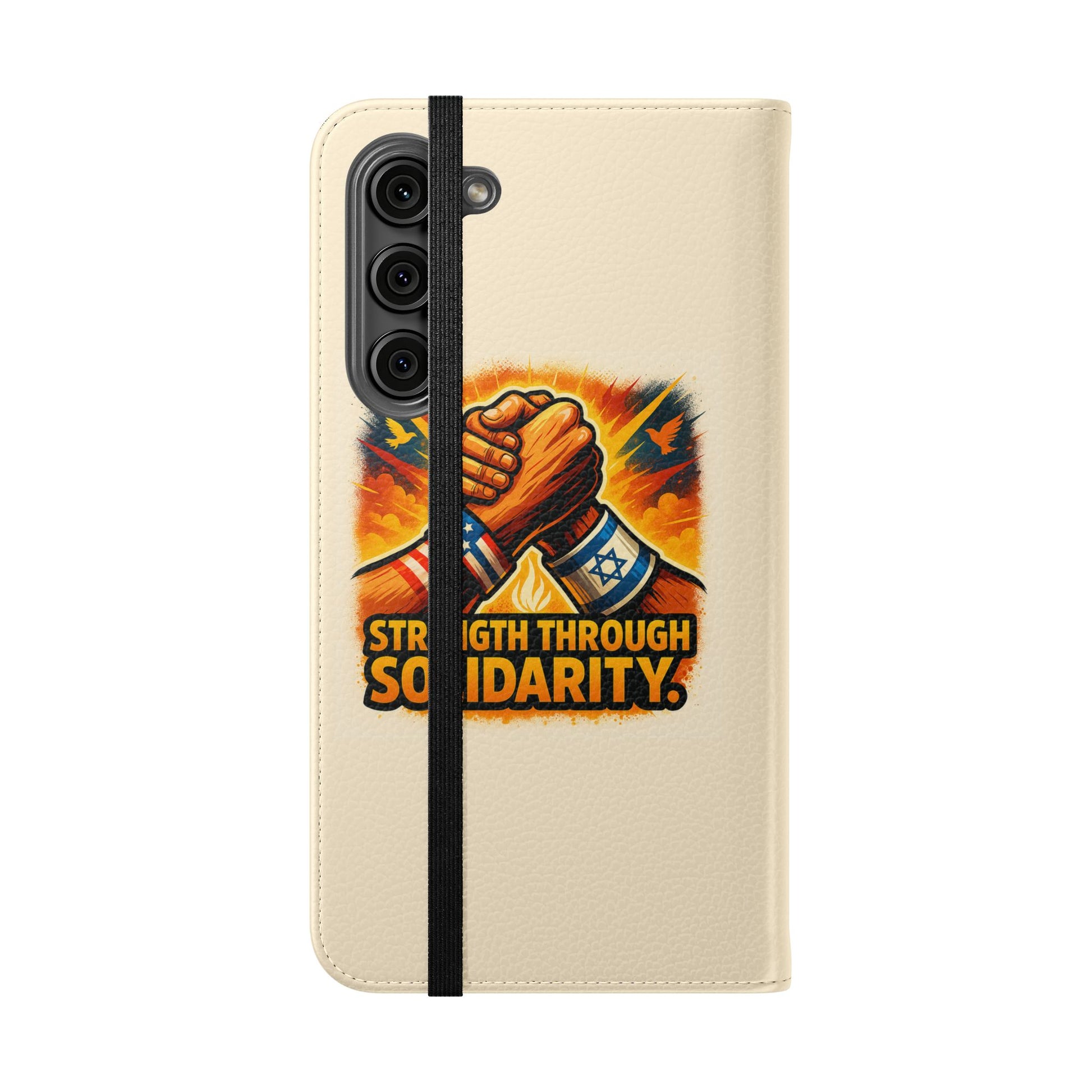 Strength Through Solidarity Flip Cases - American Zionist