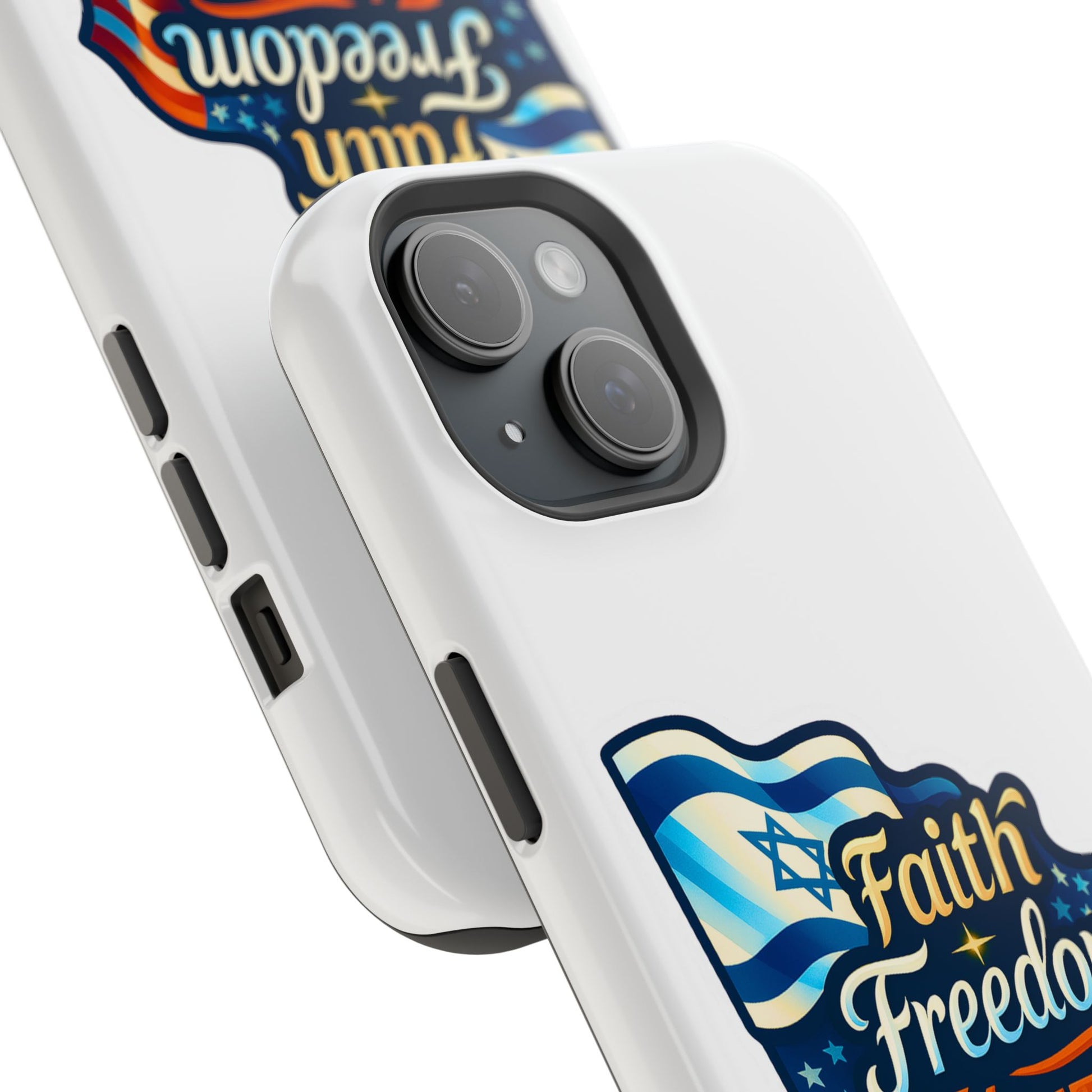 Faith Freedom United Magnetic Tough Cases - American Zionist