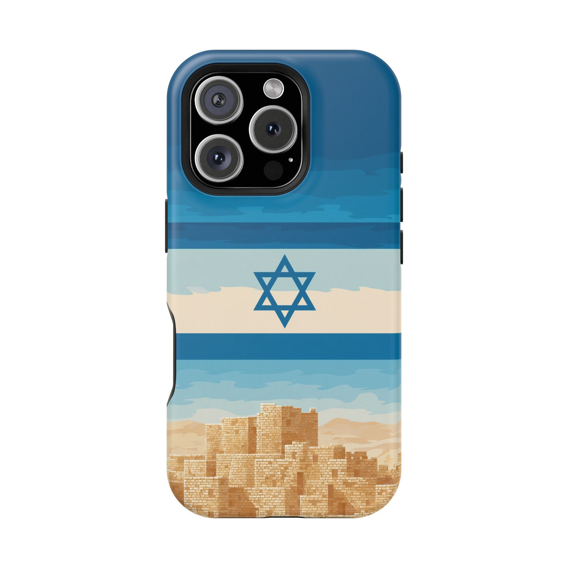 Israel Sand City Magnetic Tough Cases - American Zionist