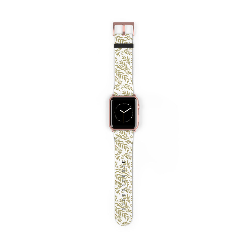 Olive Bloom Watch Band - American Zionist
