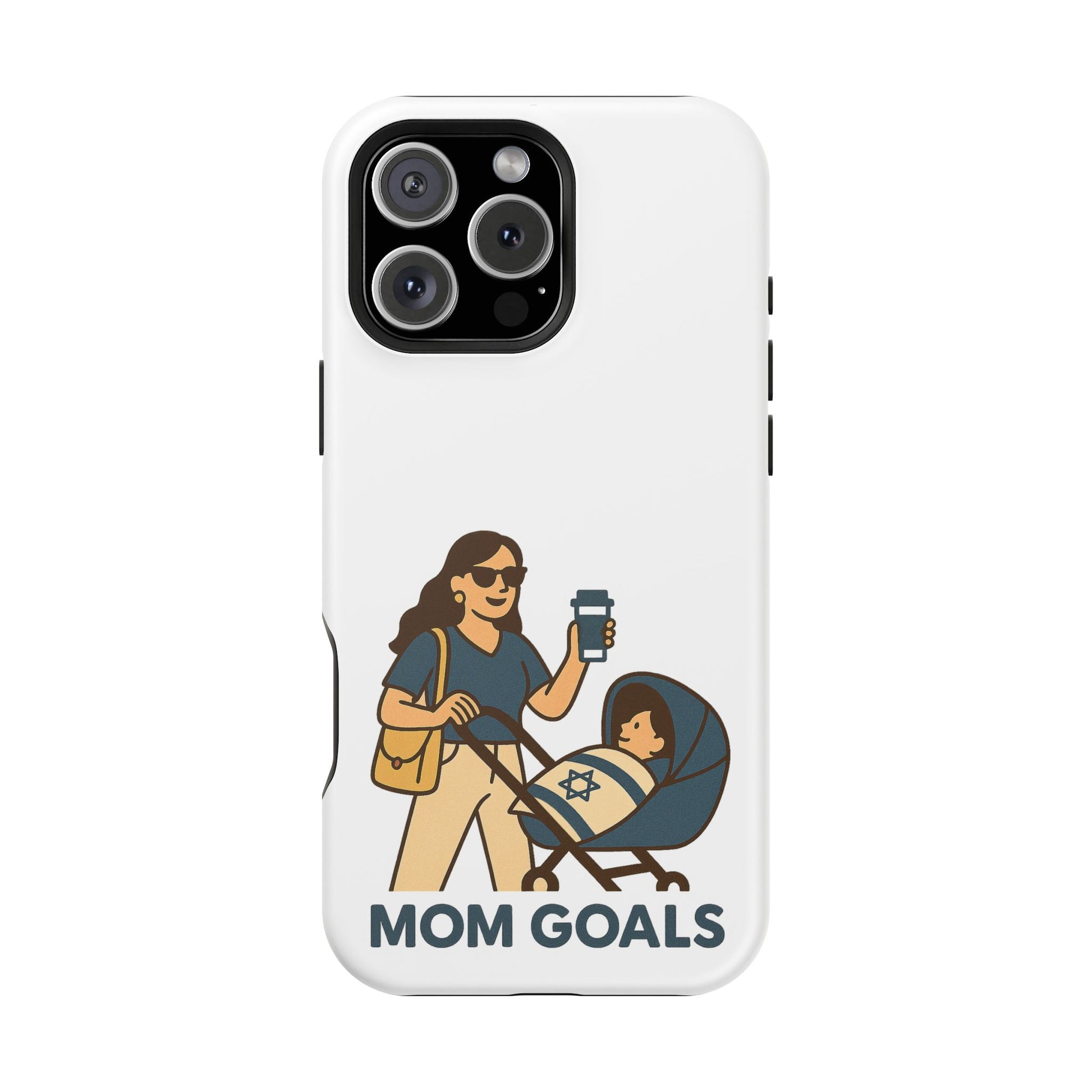 Mom Goals Magnetic Tough Cases - American Zionist