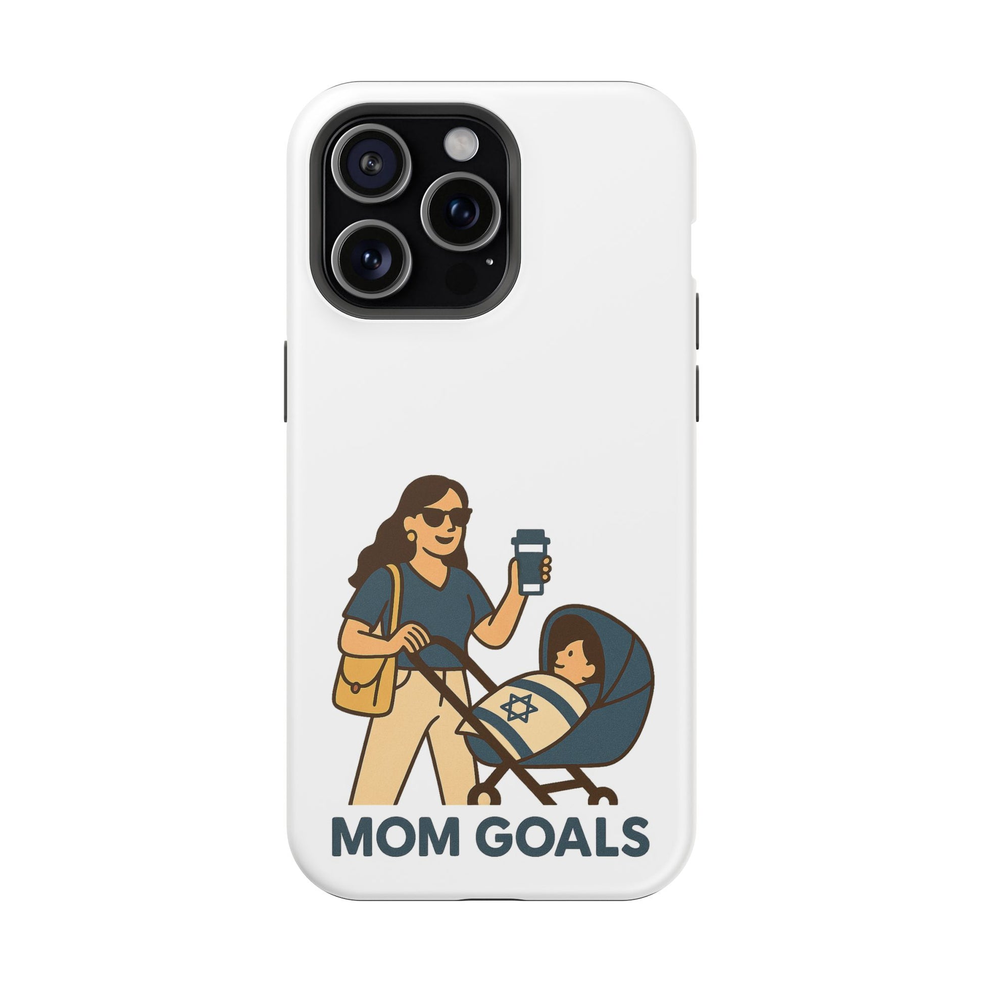 Mom Goals Magnetic Tough Cases - American Zionist