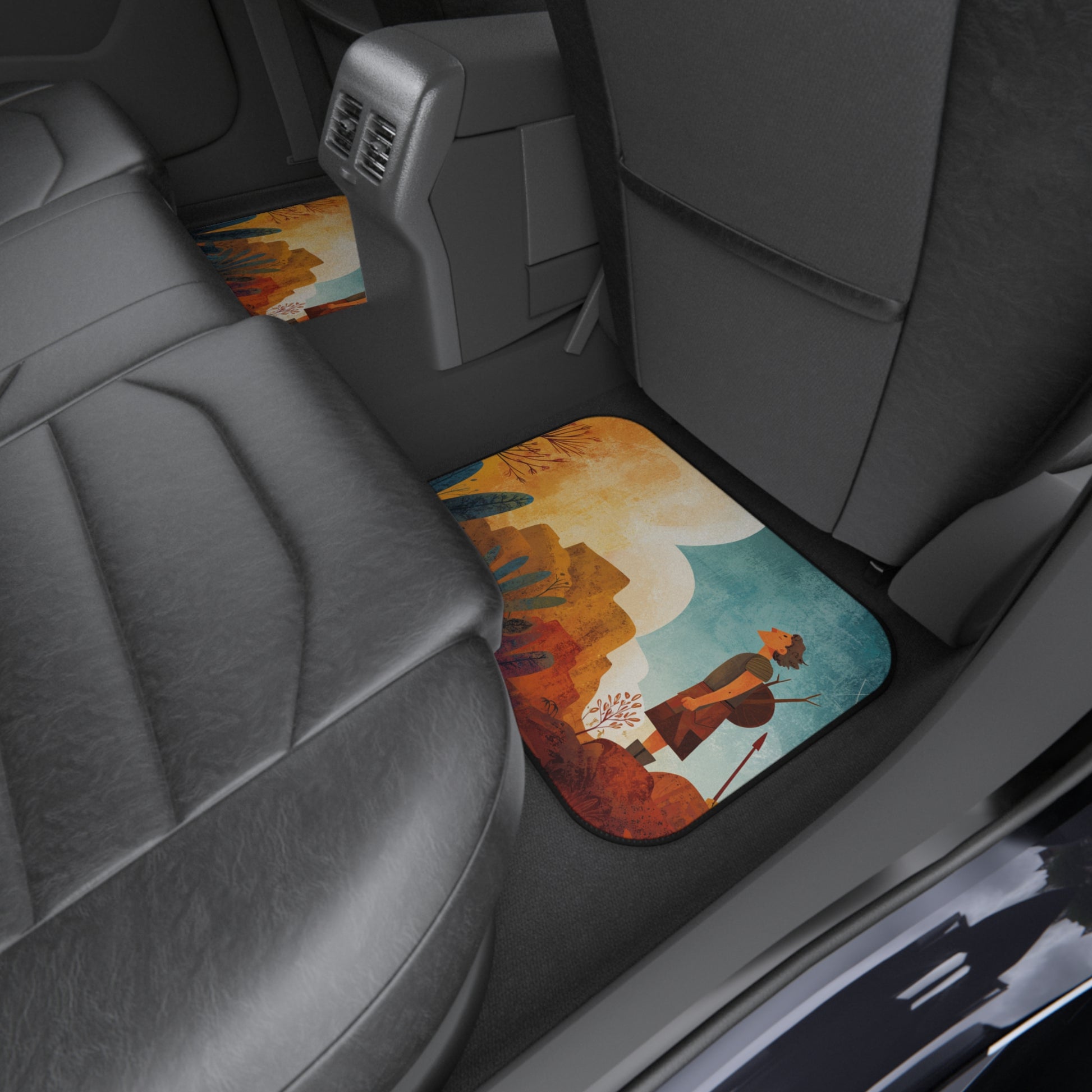 Jerusalem Adventurer Car Mats (2x Rear) - American Zionist
