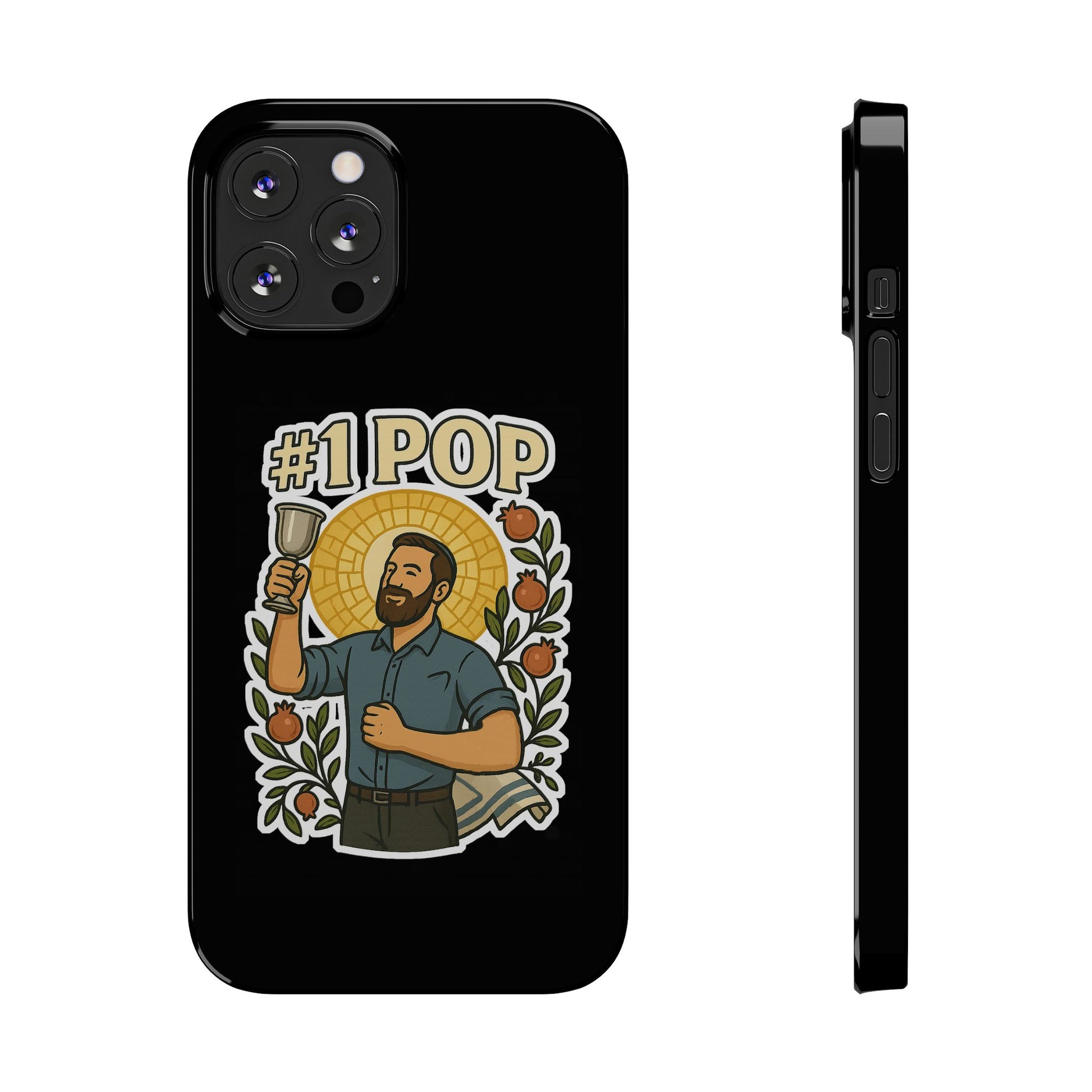 1 Pop Slim Phone Cases - American Zionist