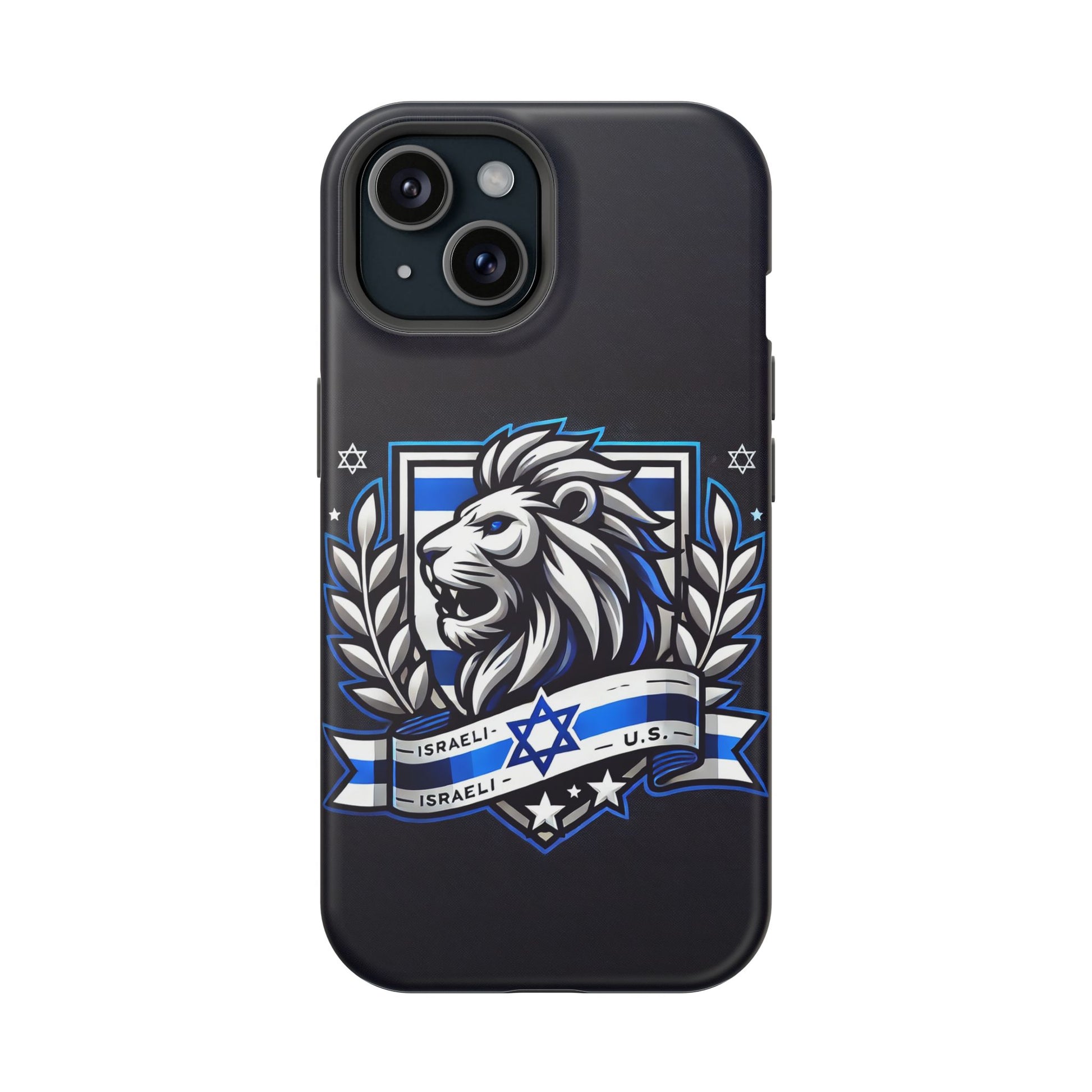 Lion of Judah Crest Magnetic Tough Cases - American Zionist