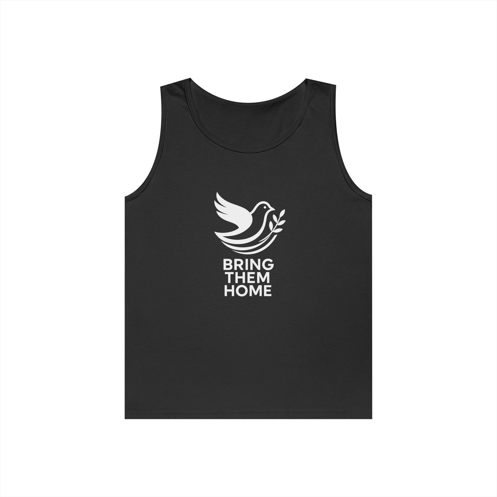 Dove Bring Them Home Unisex Heavy Cotton Tank Top - American Zionist