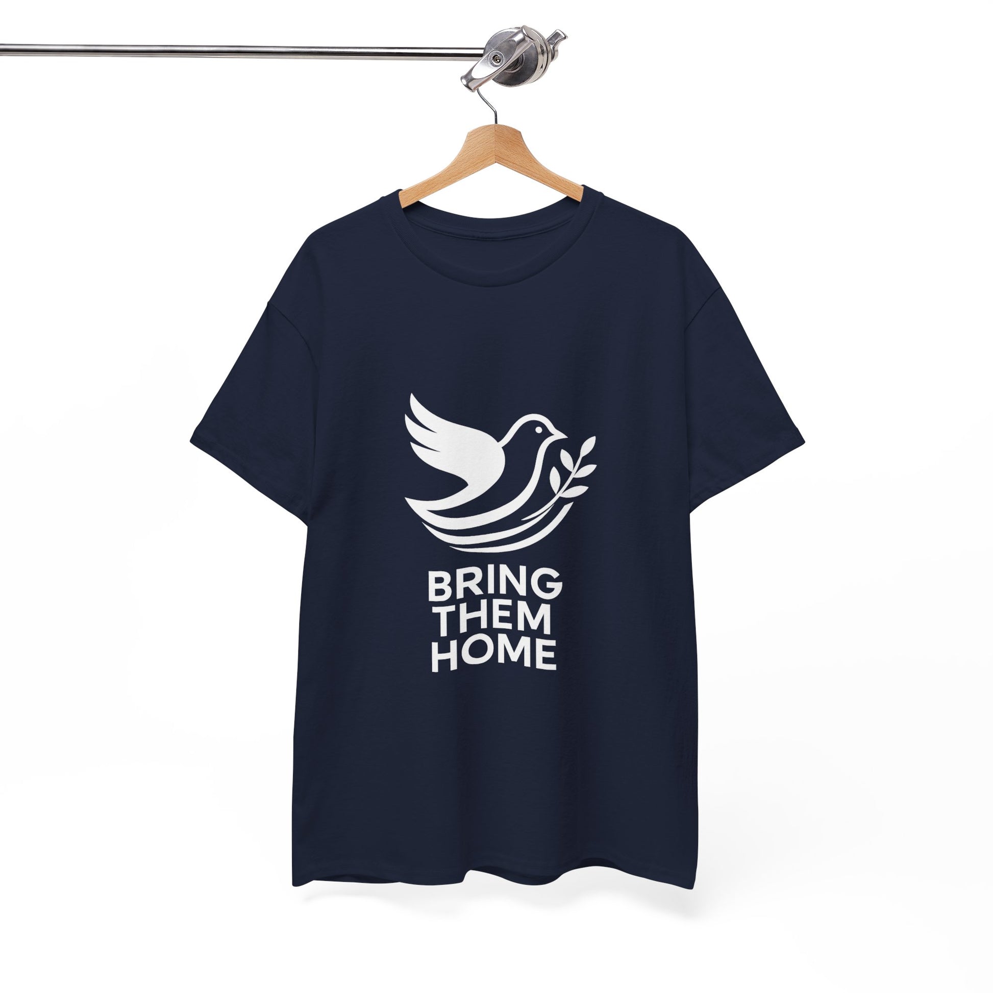 Dove Bring Them Home Unisex Heavy Cotton Tee - American Zionist