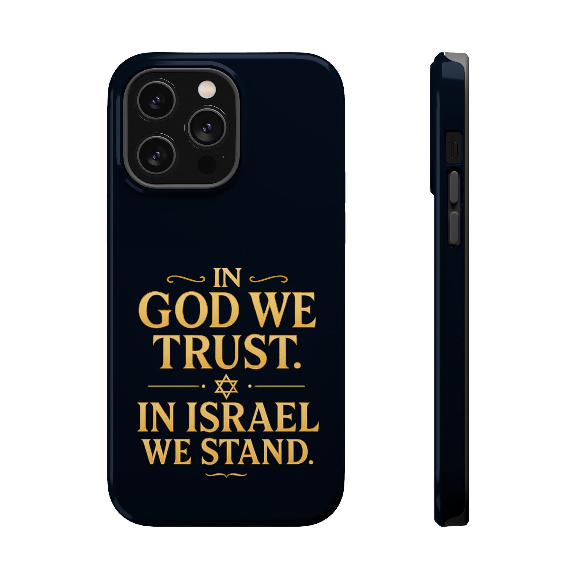 In God With Israel Magnetic Tough Cases - American Zionist
