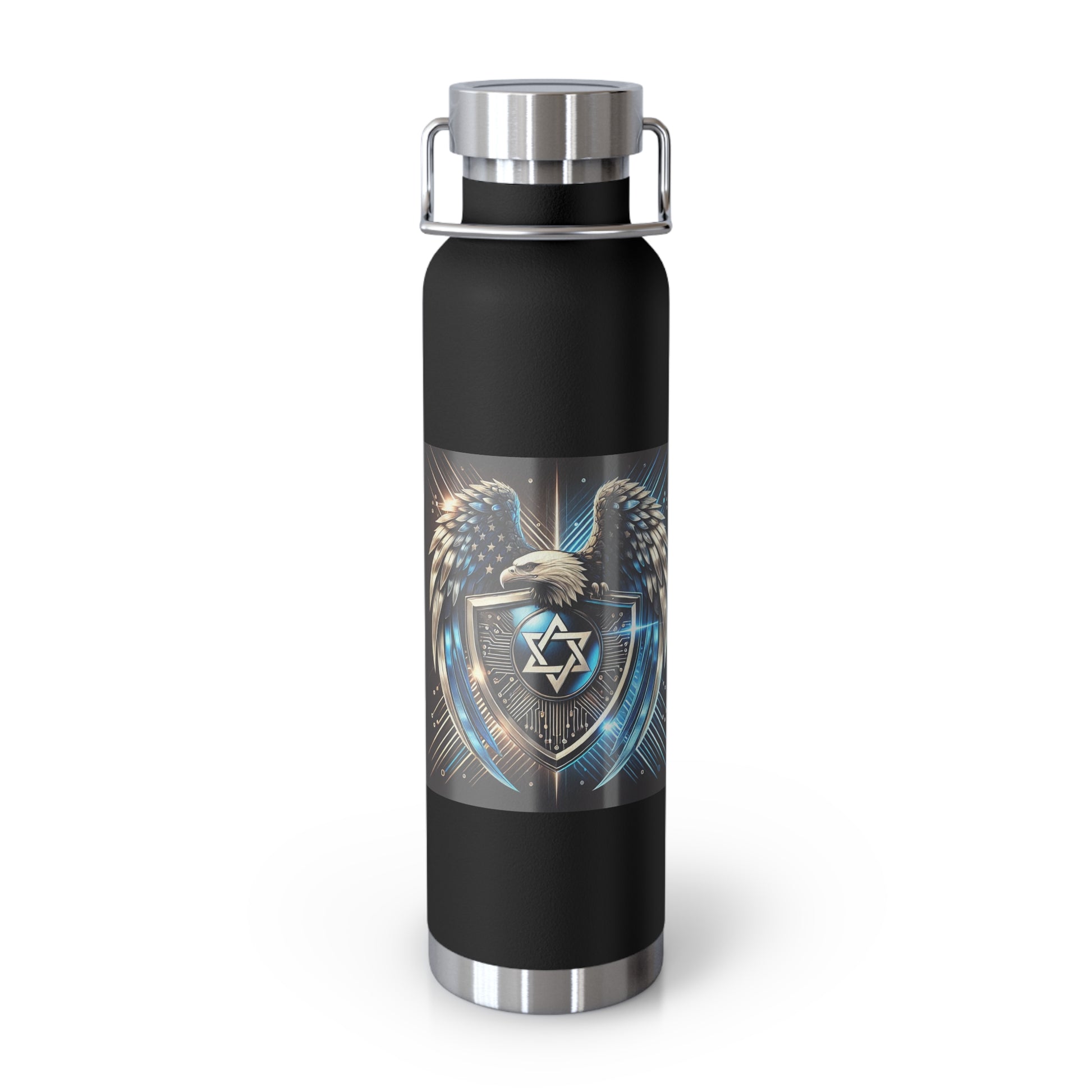 Wings of Zion Copper Vacuum Insulated Bottle, 22oz - American Zionist
