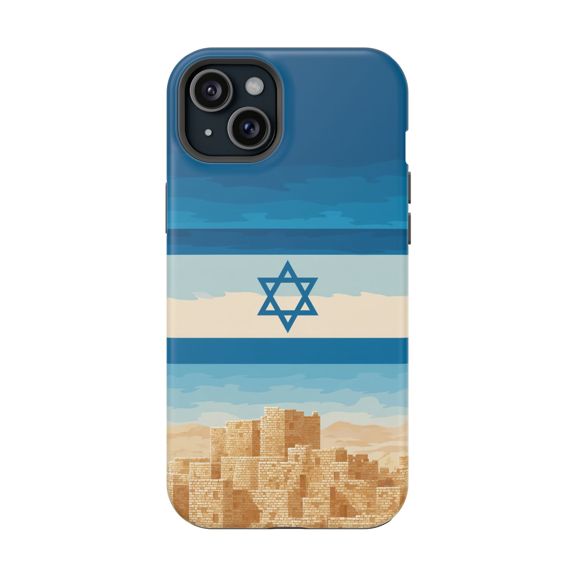 Israel Sand City Magnetic Tough Cases - American Zionist