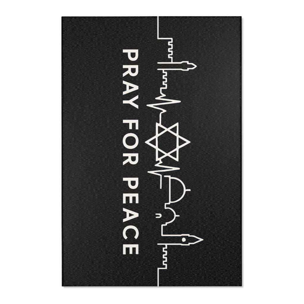 Pray For Peace Area Rugs - American Zionist
