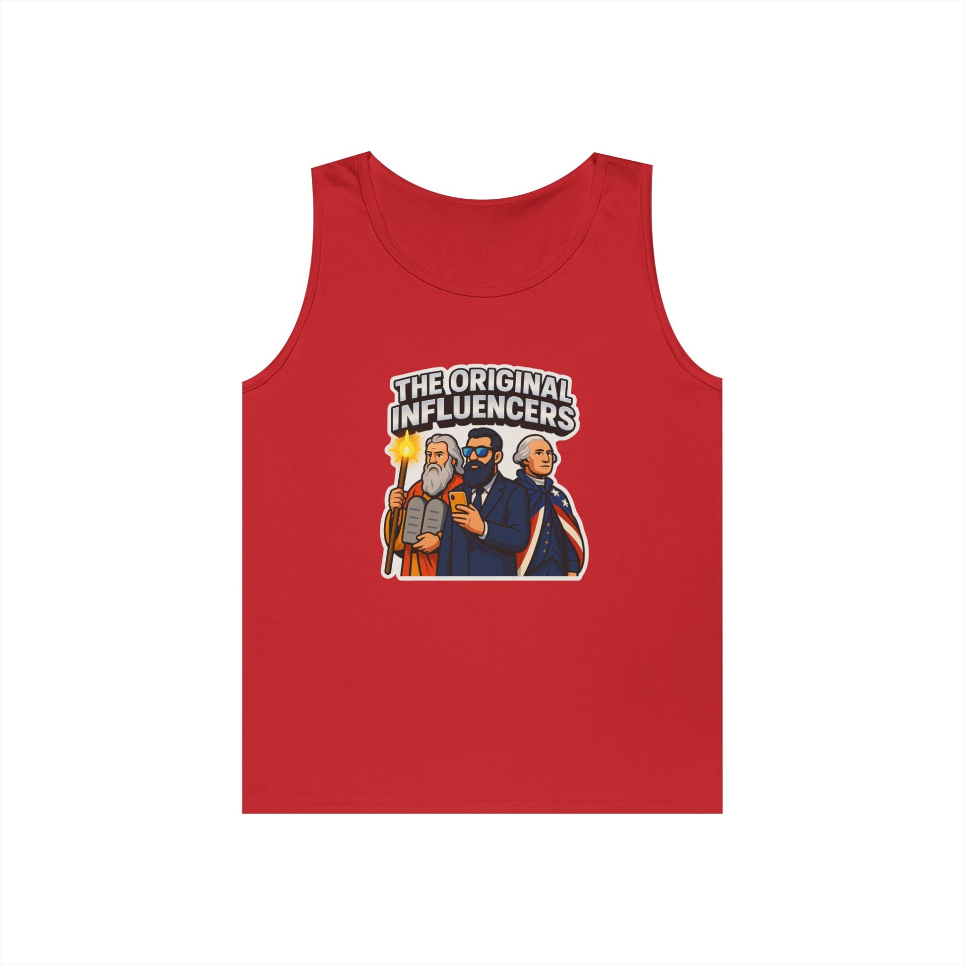 Original Influencers Unisex Heavy Cotton Tank Top - American Zionist
