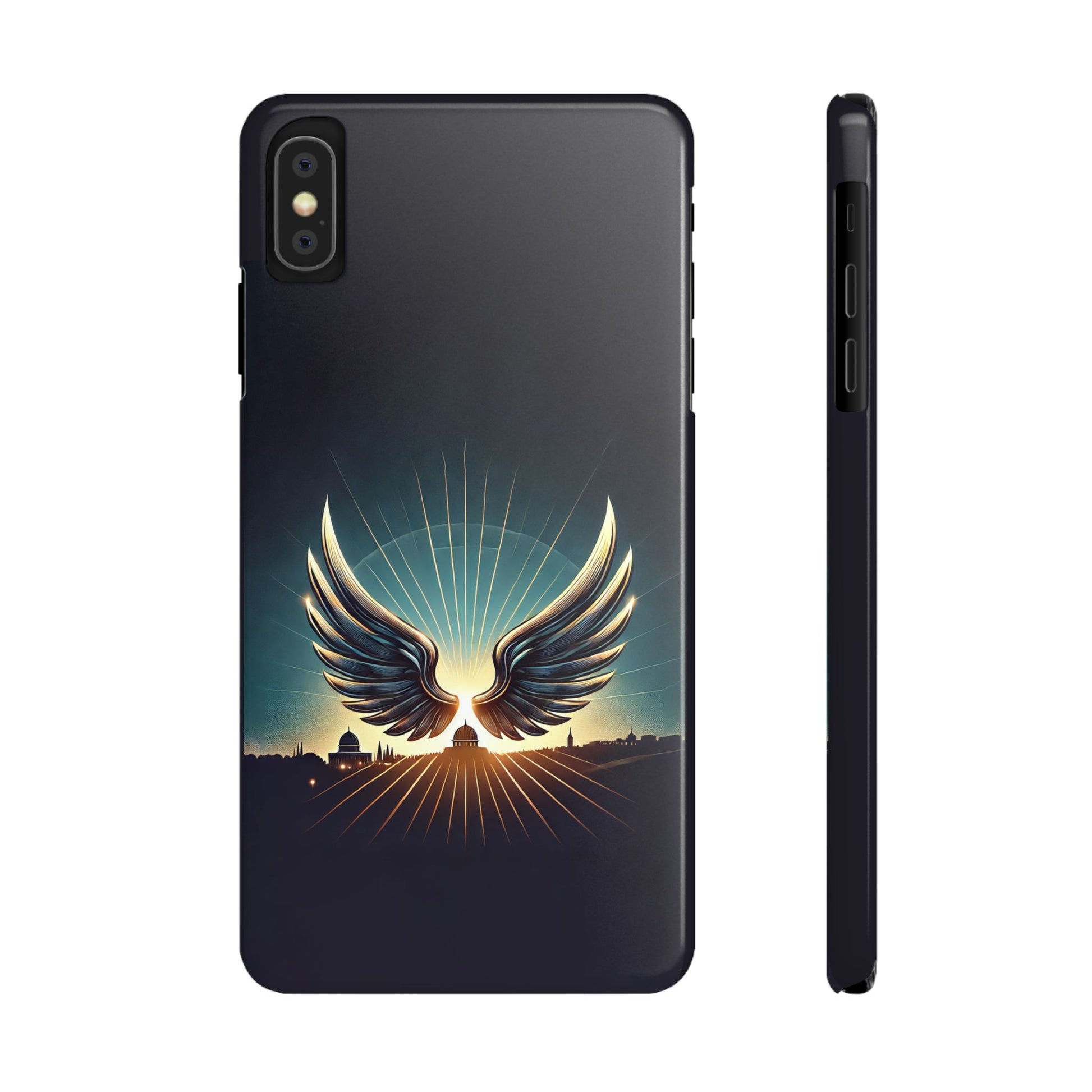 Sunset Wings Slim Phone Cases - American Zionist