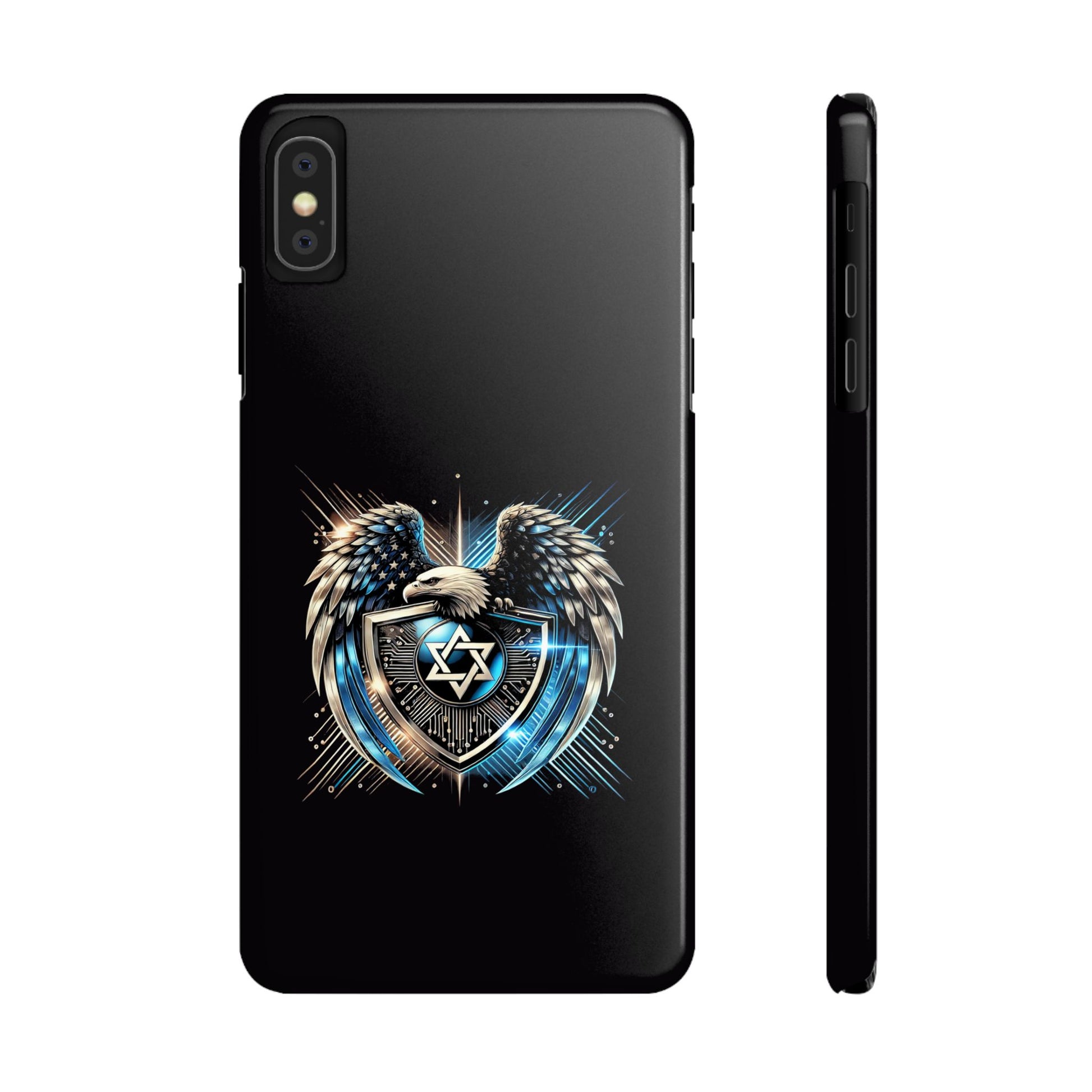 Wings of Zion Slim Phone Cases - American Zionist