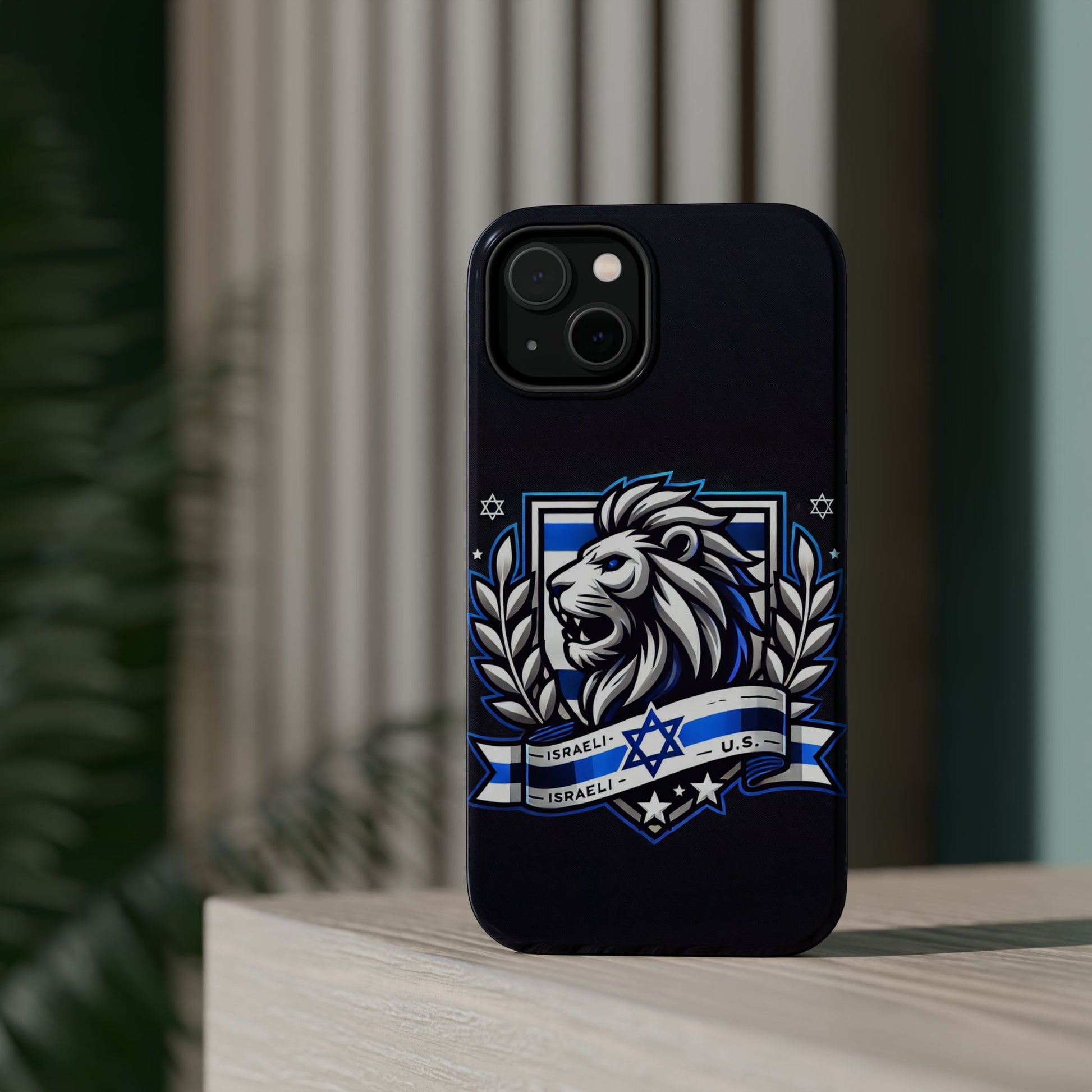 Lion of Judah Crest Magnetic Tough Cases - American Zionist