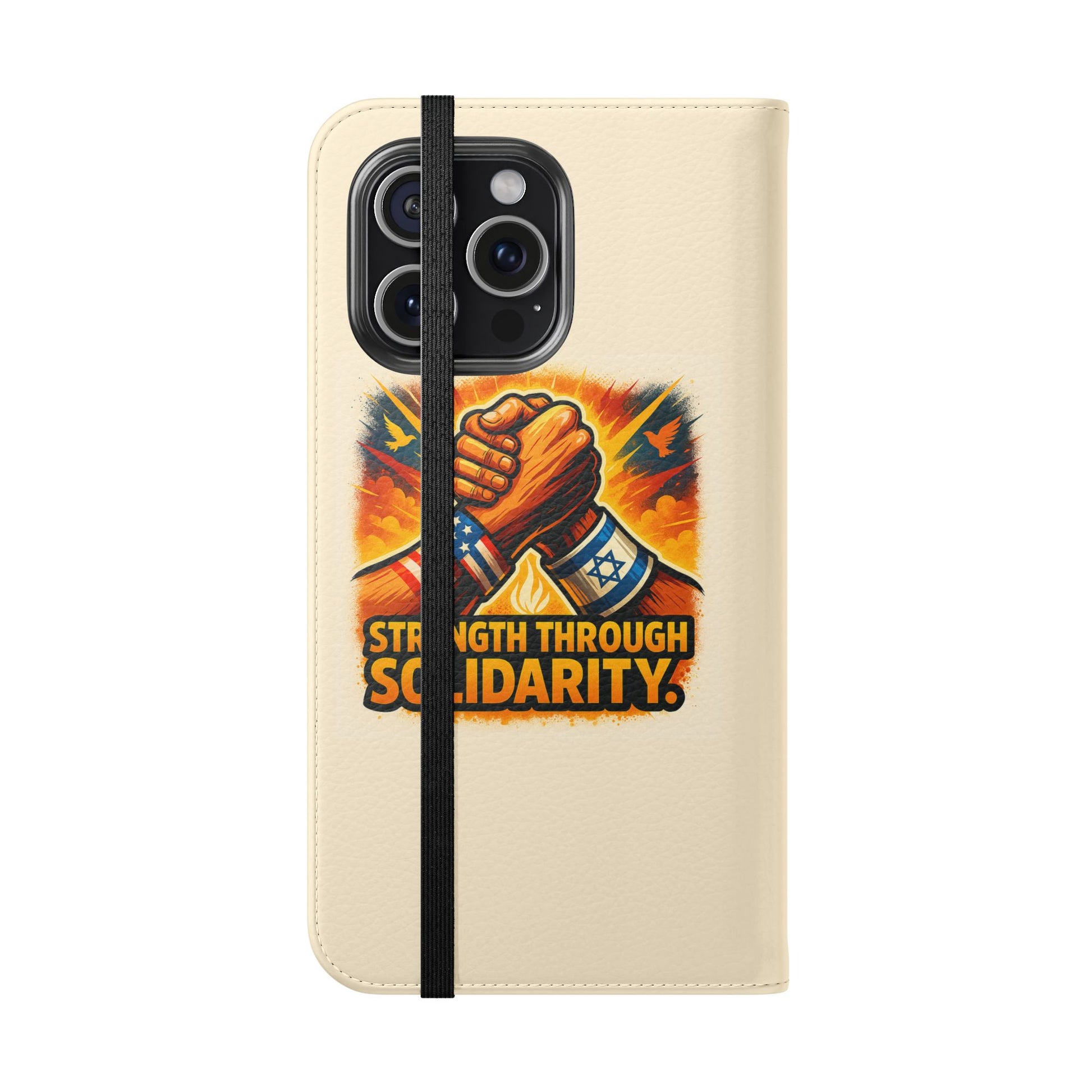Strength Through Solidarity Flip Cases - American Zionist