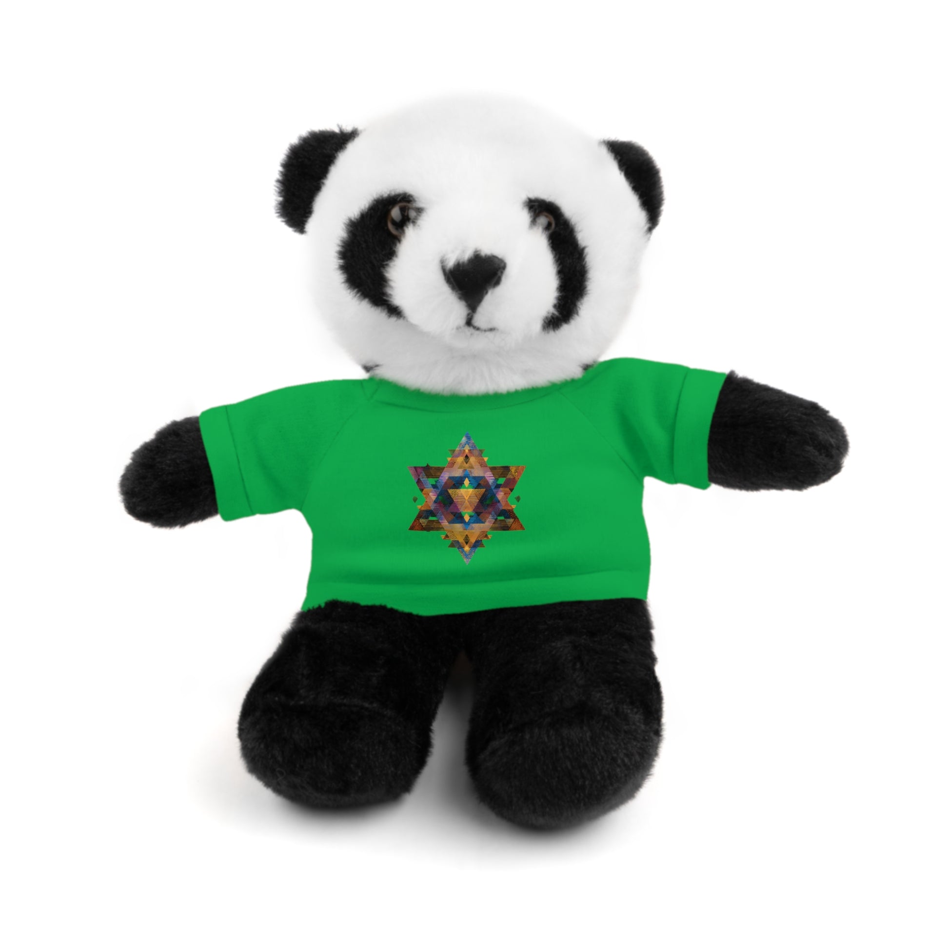 Star Of David Geometric Stuffed Animals with Tee - American Zionist