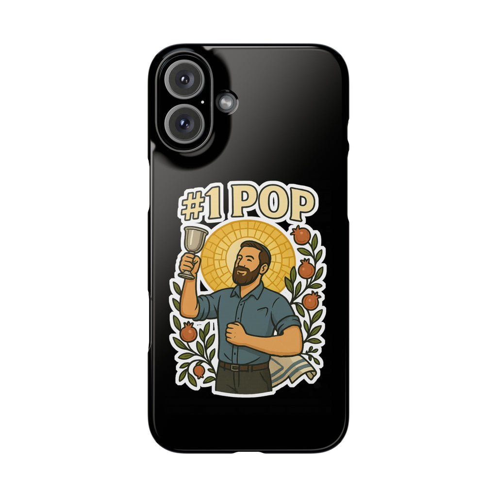 1 Pop Slim Phone Cases - American Zionist