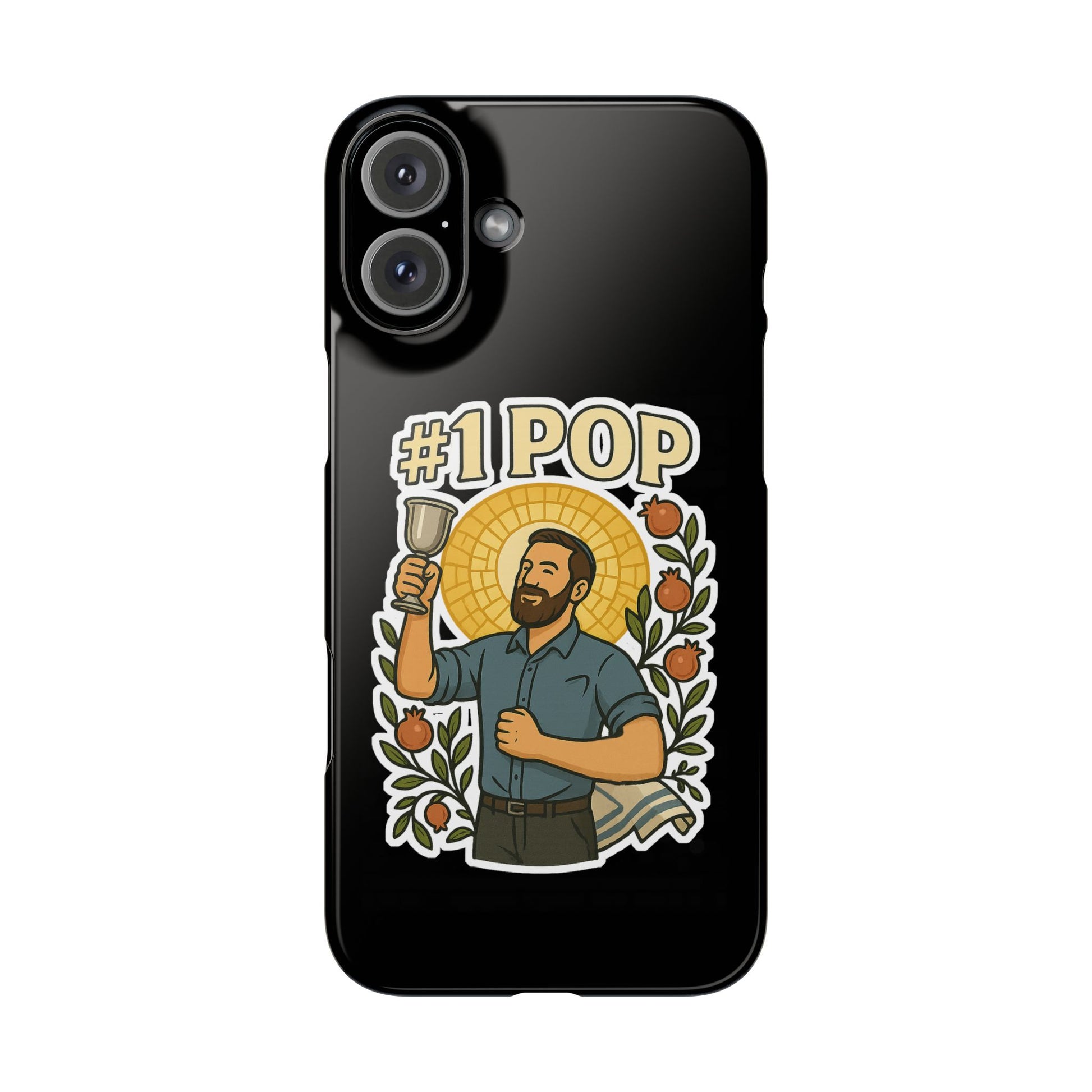 1 Pop Slim Phone Cases - American Zionist