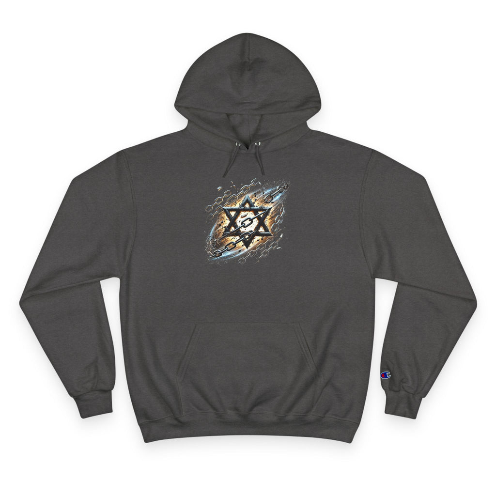 Galaxy Star of David Champion Hoodie - American Zionist