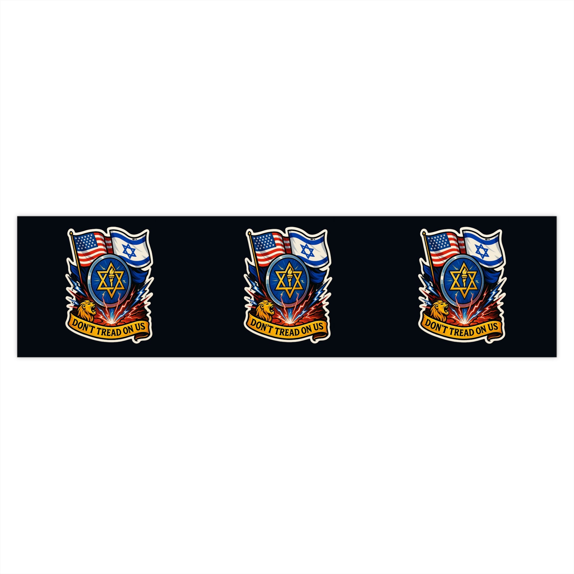Don't Tread On Us - Bumper Stickers - American Zionist