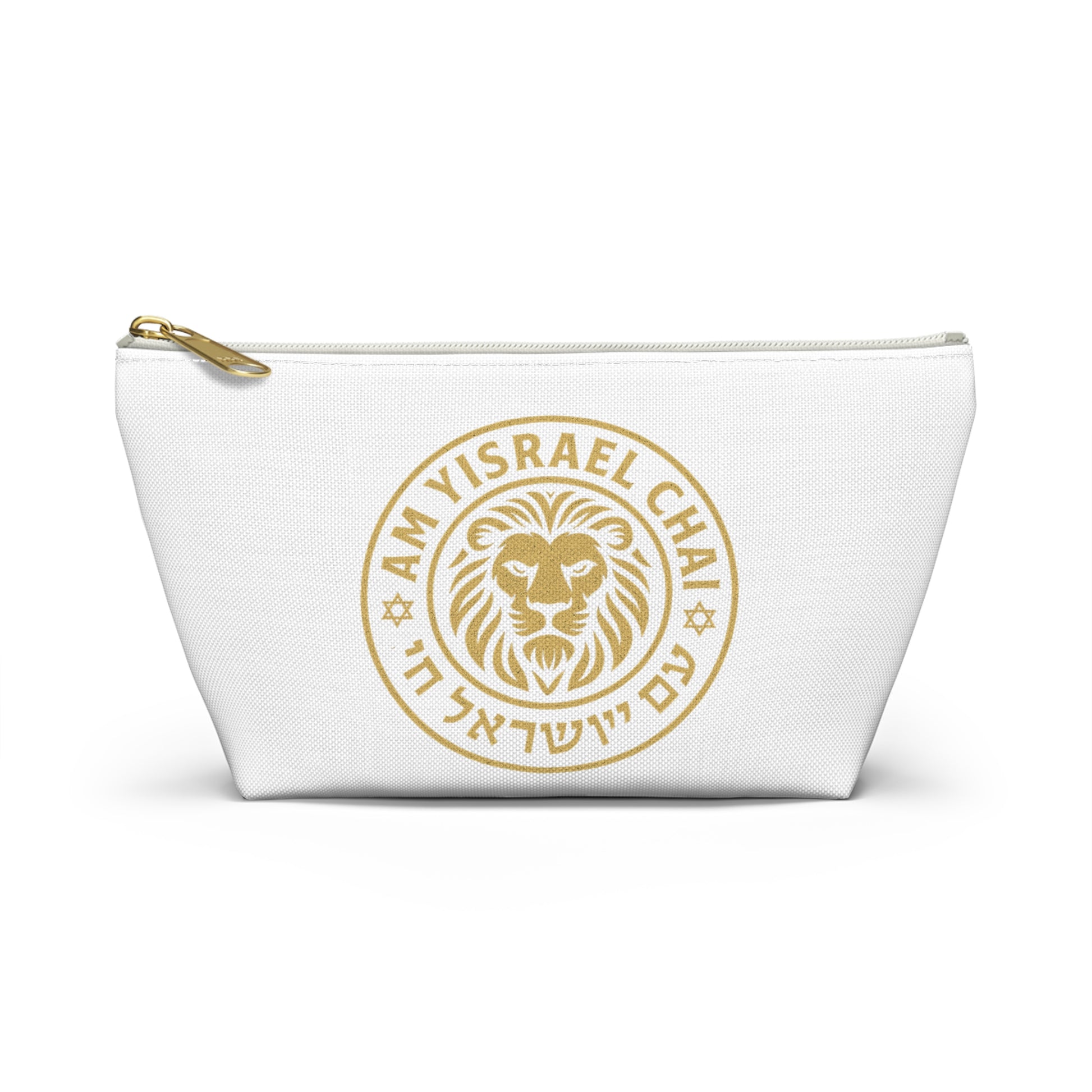 Am Yisrael Chai Accessory Pouch w T - bottom - American Zionist