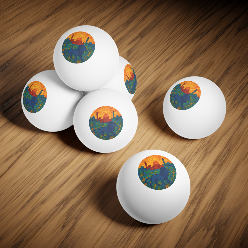 Guardian Of The City Ping Pong Balls, 6 pcs - American Zionist