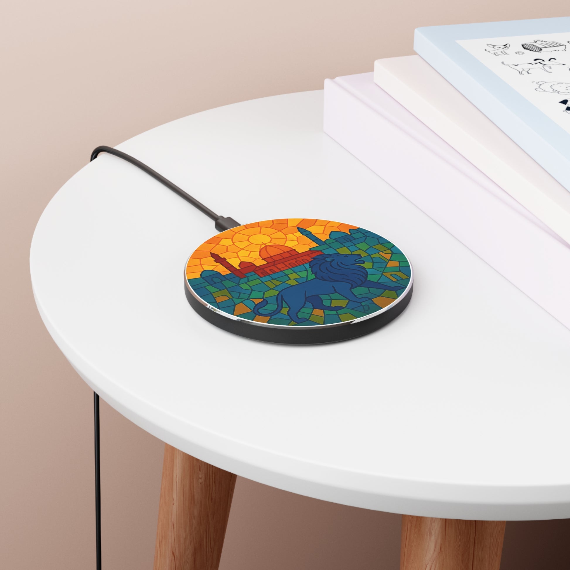 Guardian Of The City Wireless Charger - American Zionist