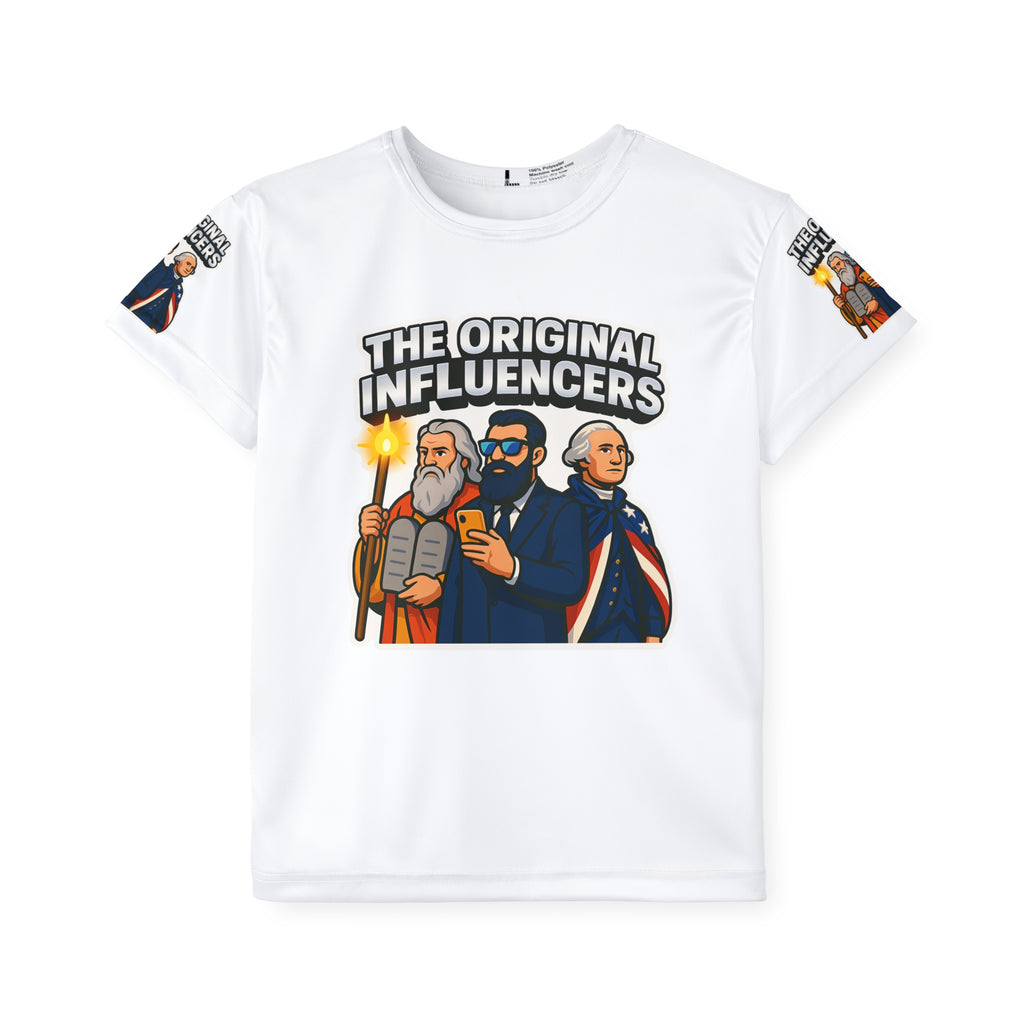 The Original Influencers Kids Sports Jersey (AOP) - American Zionist