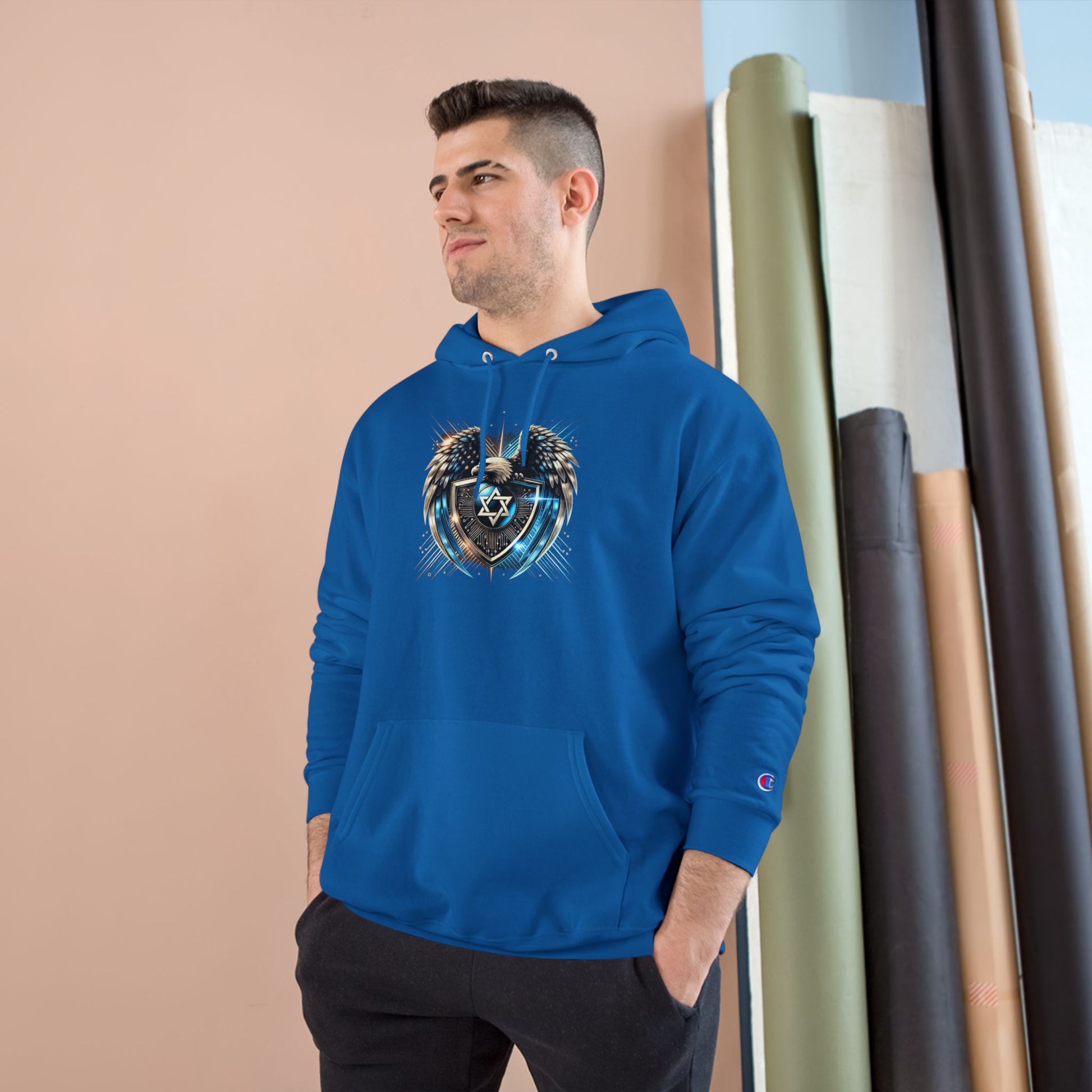 Wings of Zion Champion Hoodie - American Zionist