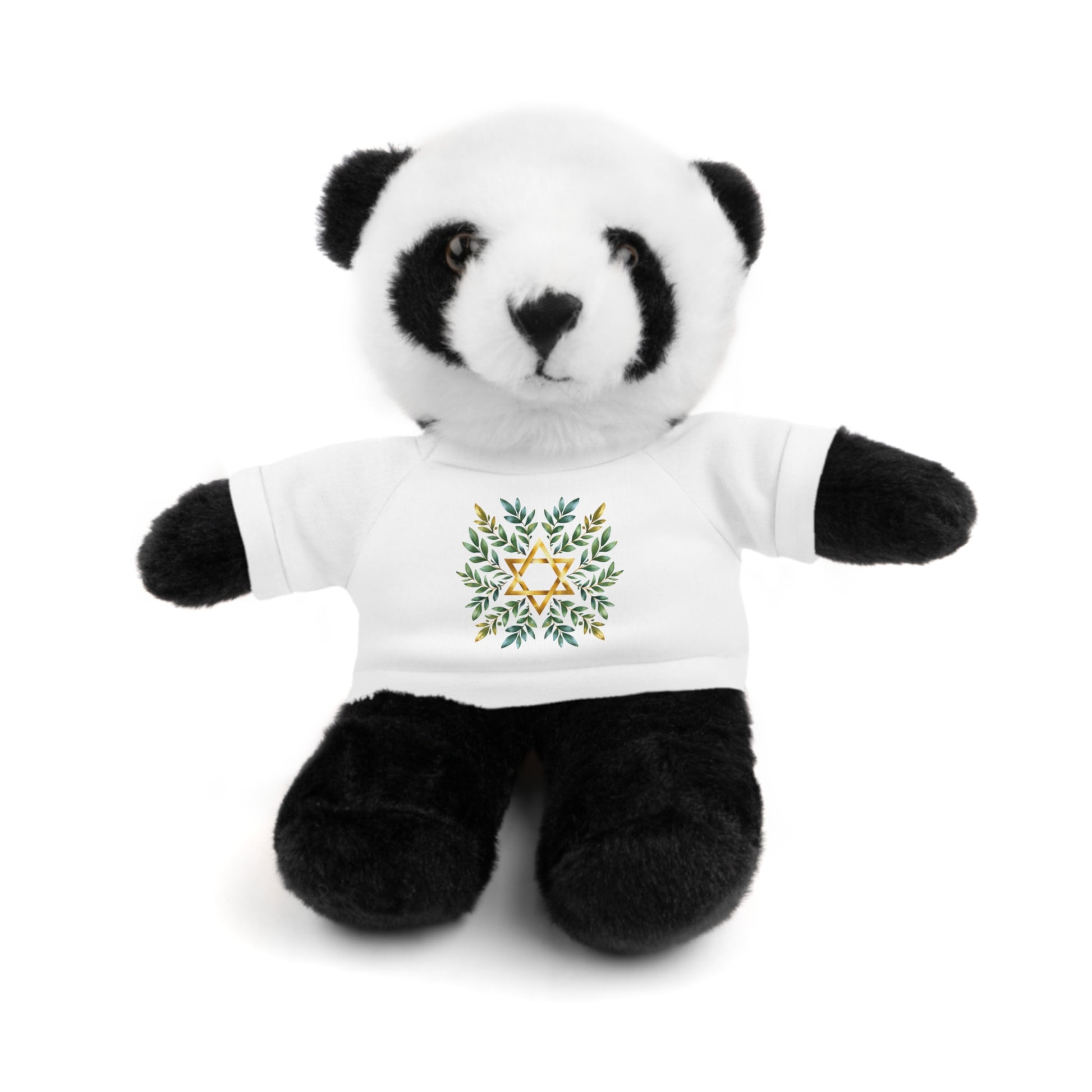 Star Of David Wreath Stuffed Animals with Tee - American Zionist