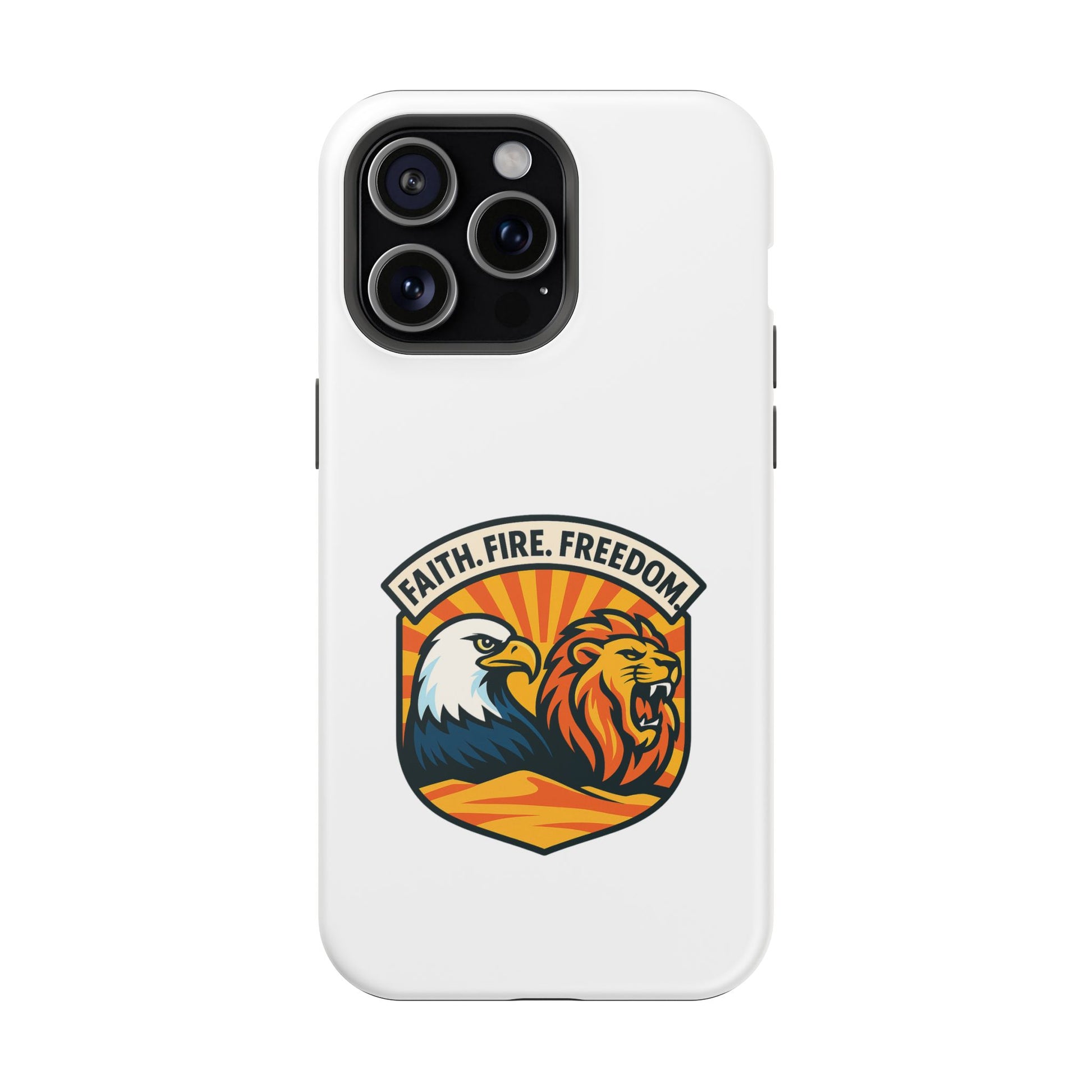 Lions Eagles Rise Magnetic Tough Cases - American Zionist