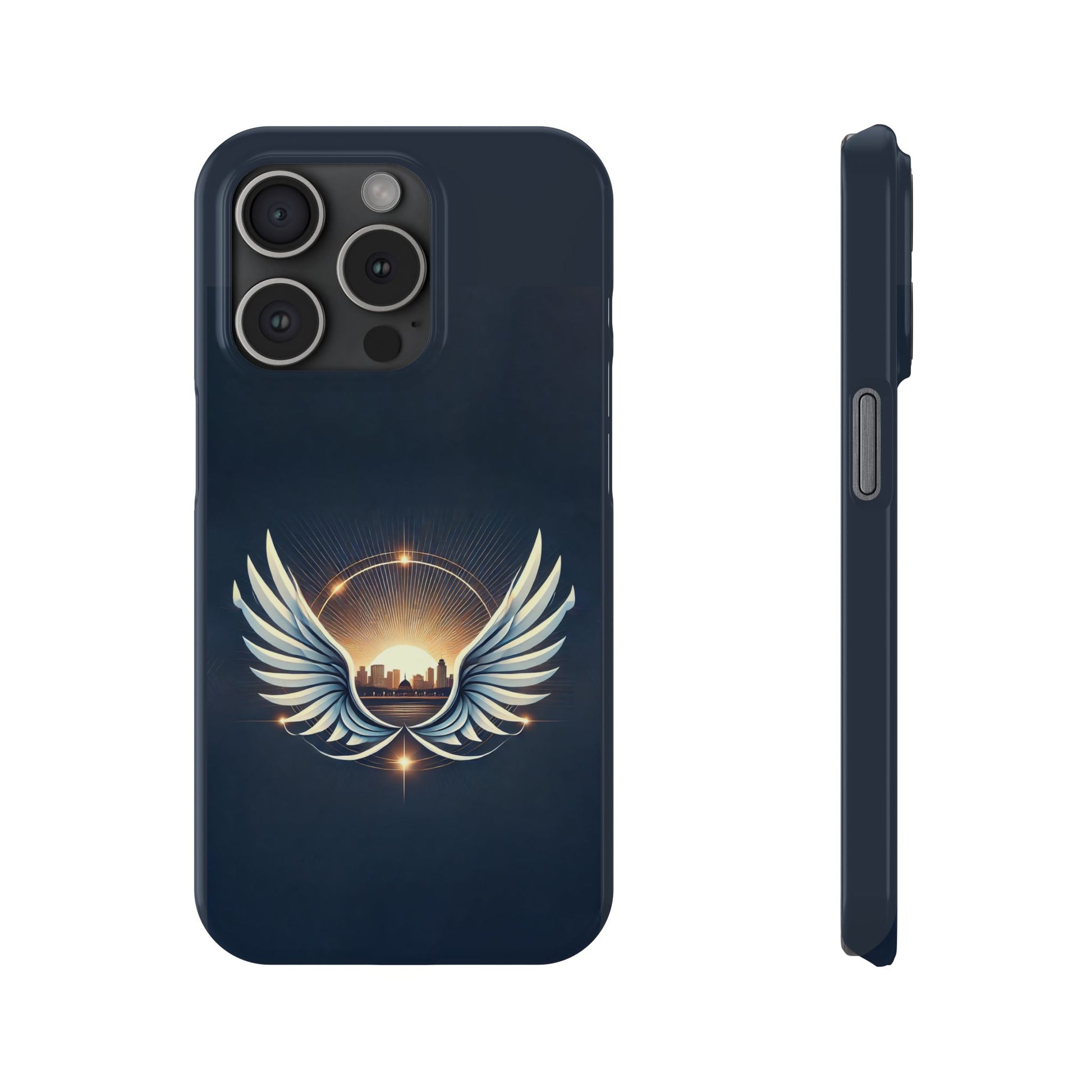 Sunrise Wings Slim Phone Cases - American Zionist