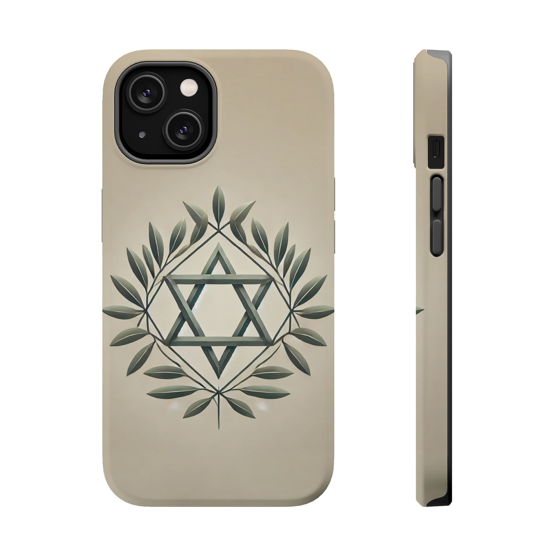 Olive and Star of David Magnetic Tough Cases - American Zionist