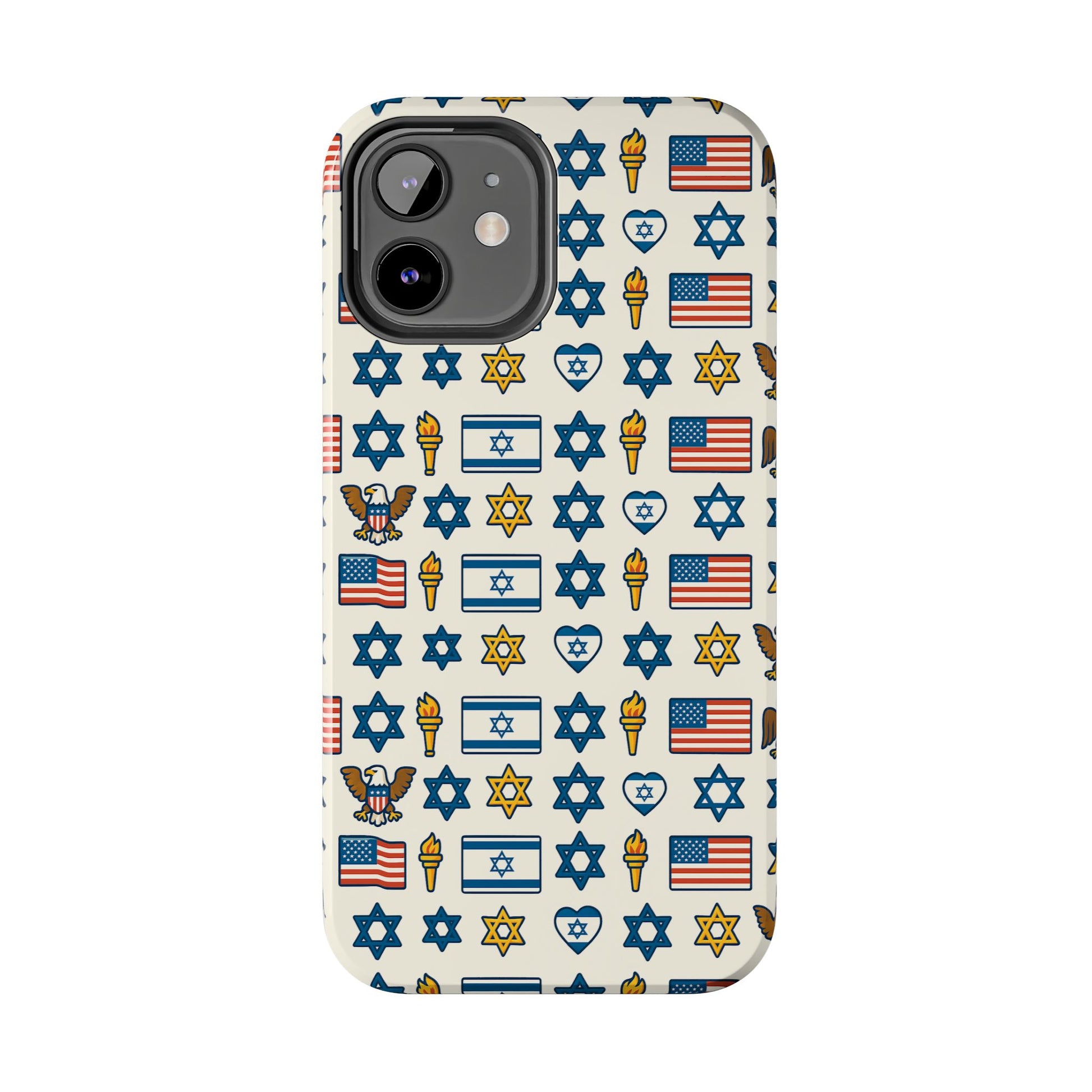 Symbol Of Shared Freedom Tough Phone Cases - American Zionist