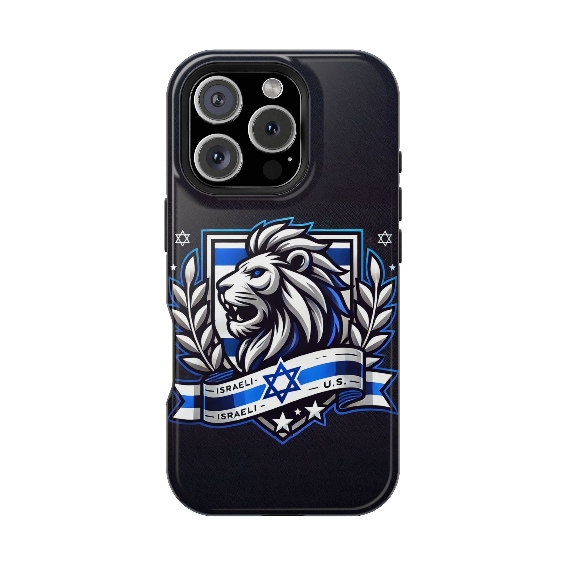 Lion of Judah Crest Magnetic Tough Cases - American Zionist