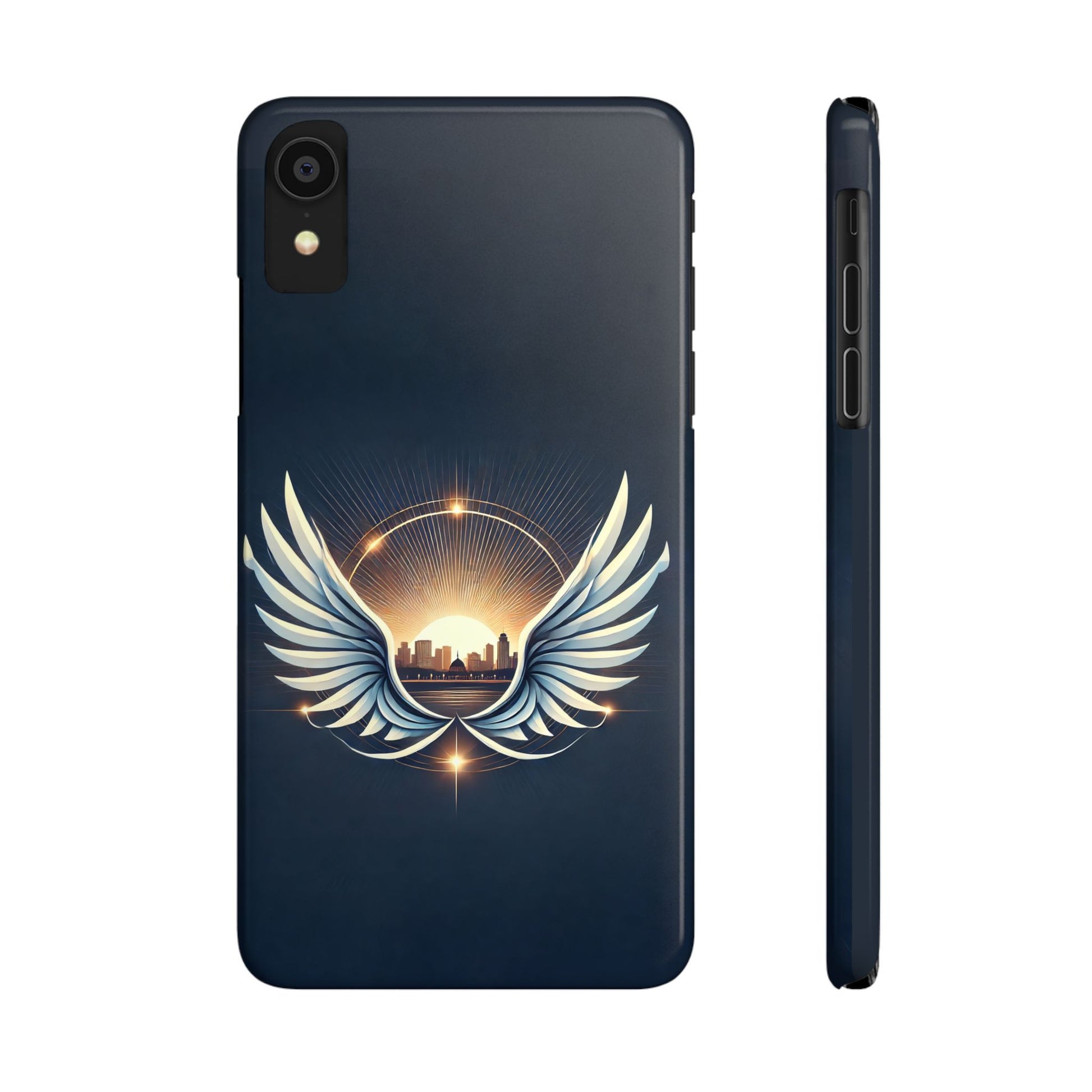 Sunrise Wings Slim Phone Cases - American Zionist