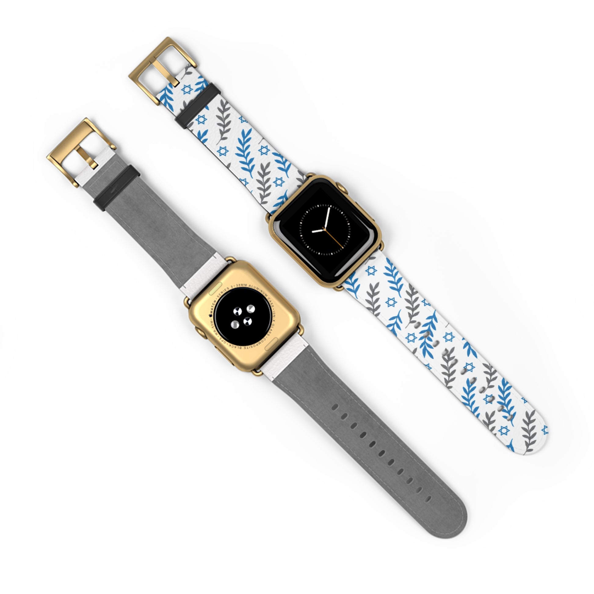 Olive and Shield Watch Band - American Zionist