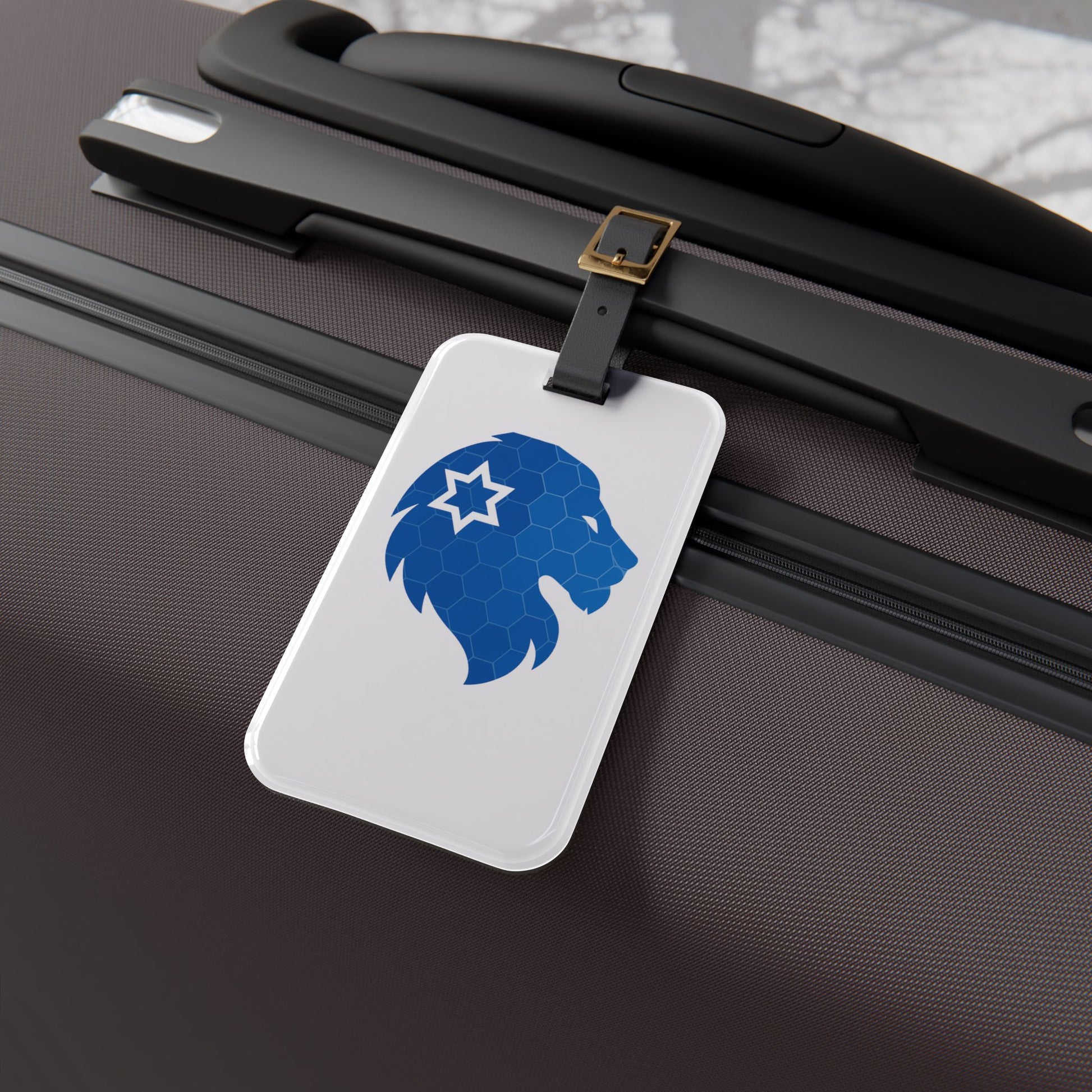Judah Mark Icon Luggage Tag - American Zionist