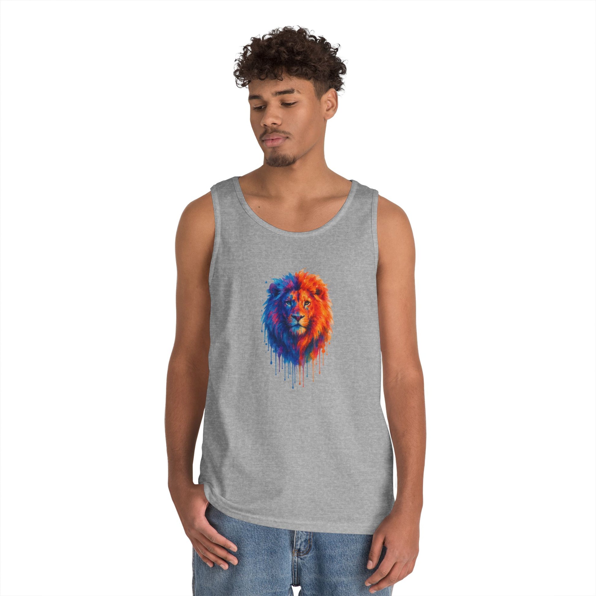 Judah Unleashed Unisex Heavy Cotton Tank Top - American Zionist