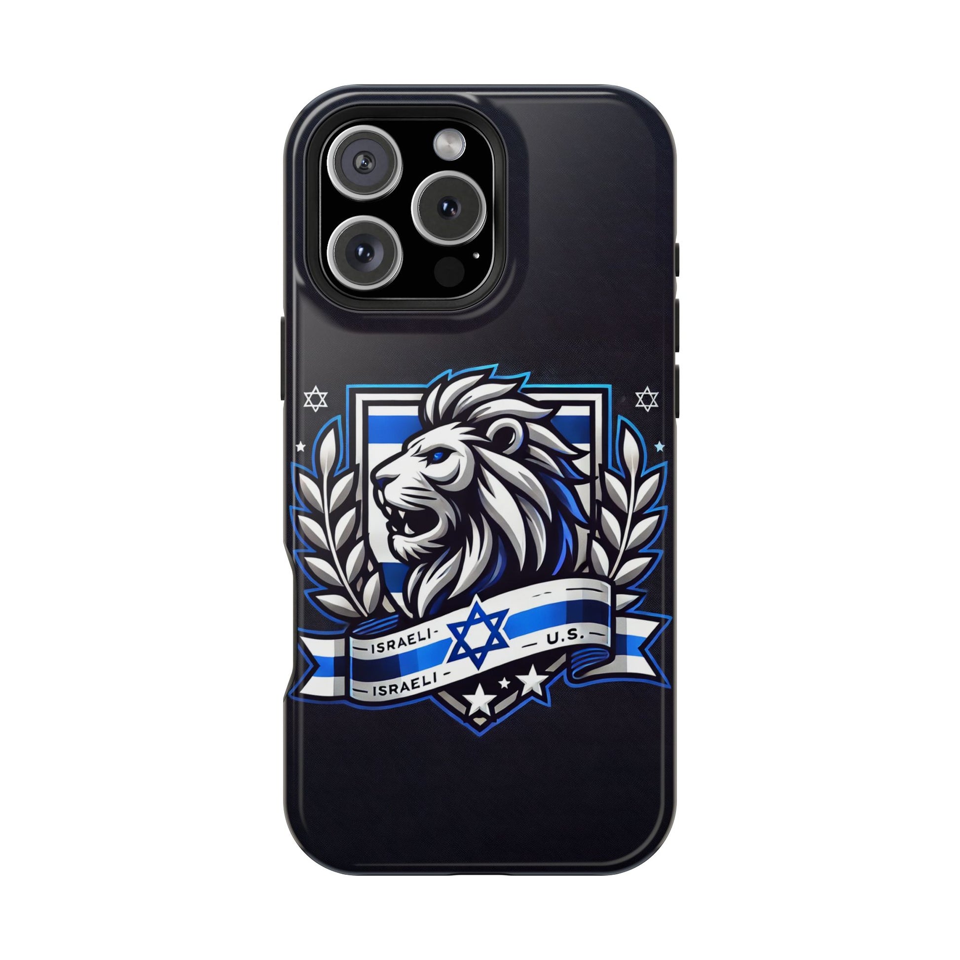 Lion of Judah Crest Magnetic Tough Cases - American Zionist