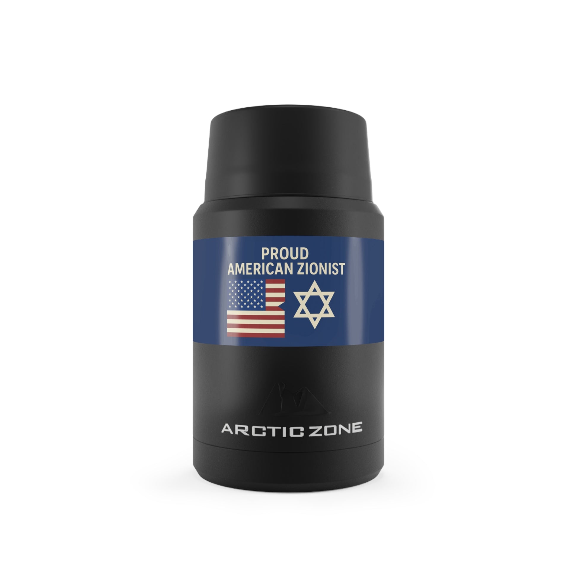 Blue Proud American Zionist Titan Copper Insulated Food Storage - American Zionist