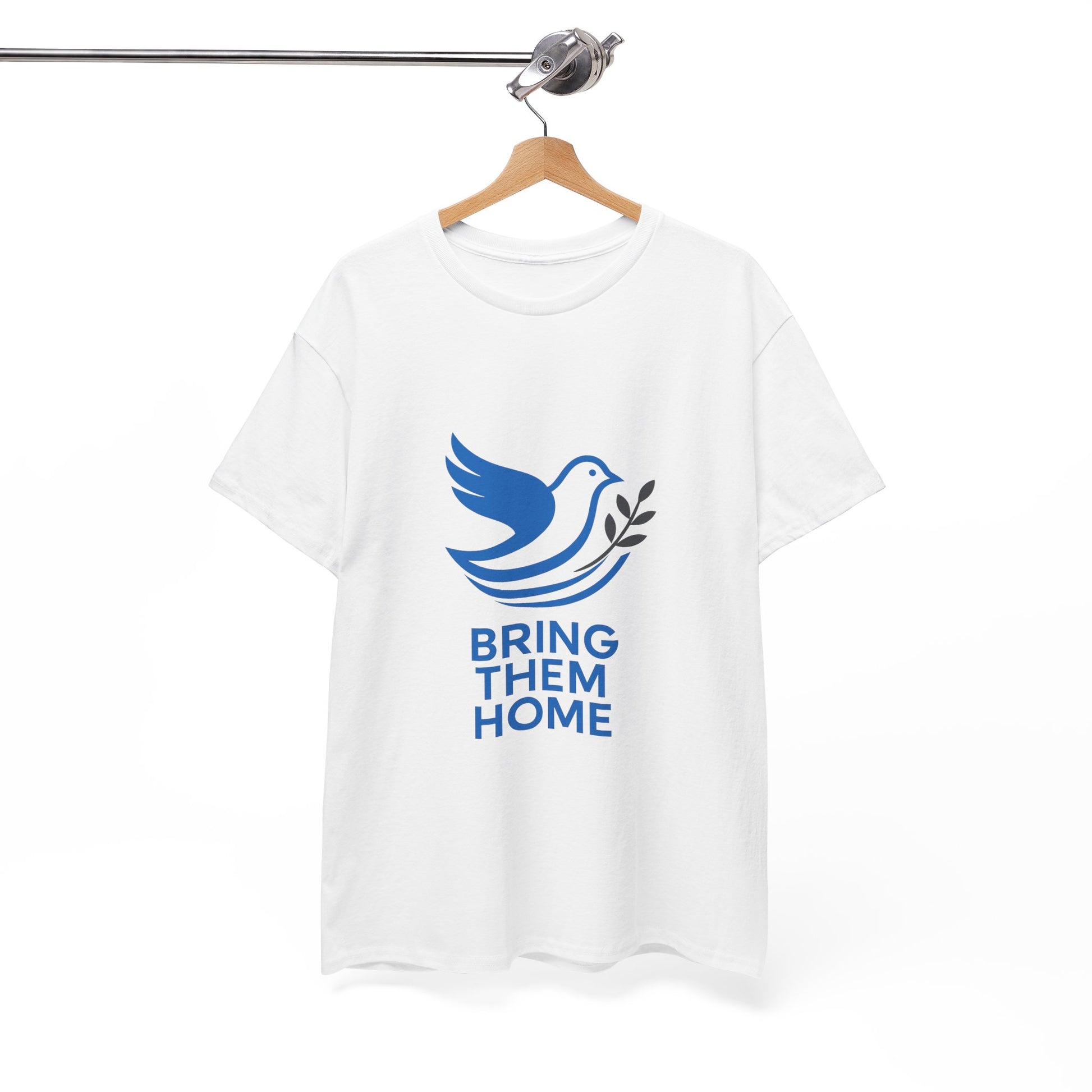 Dove Bring Them Home Unisex Heavy Cotton Tee - American Zionist