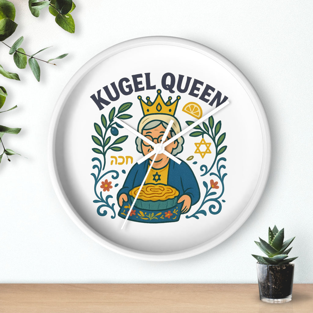 Kugel Queen Wall Clock - American Zionist